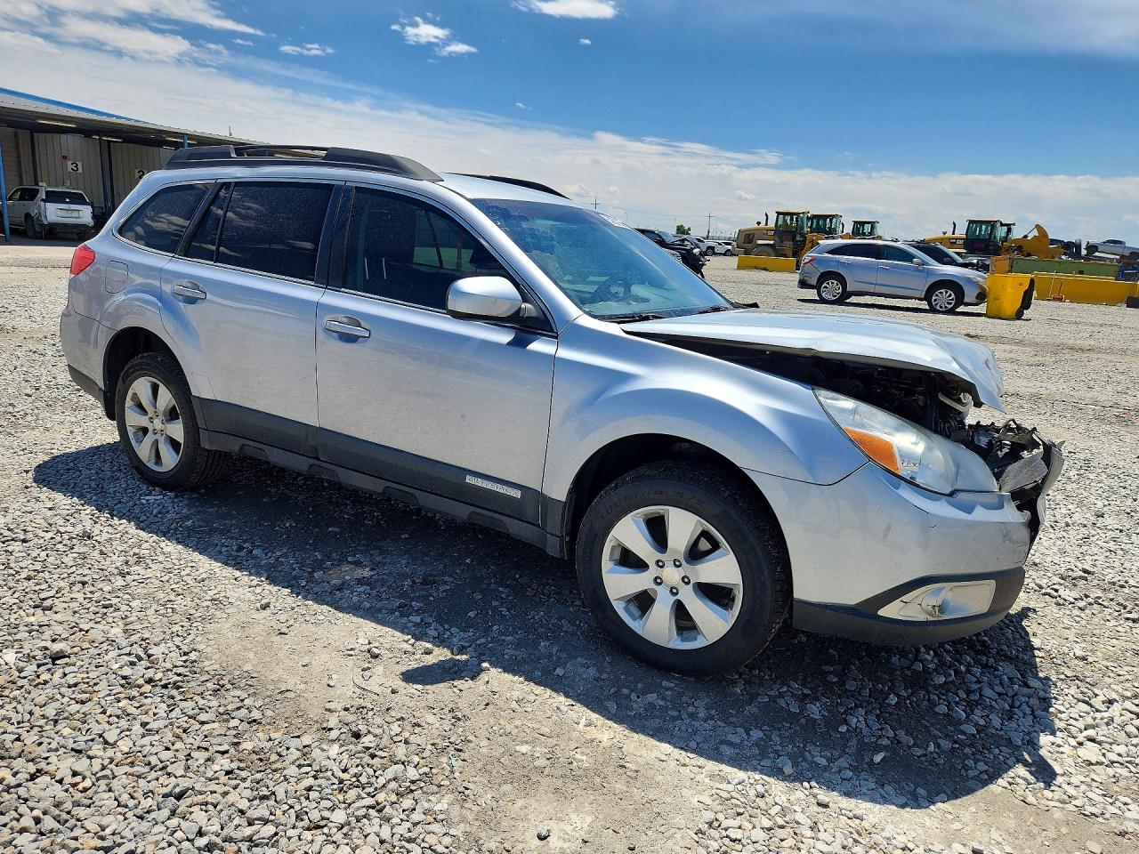 2012 Subaru Outback 2.5i Premium Silver vin: 4S4BRBCC0C3237344