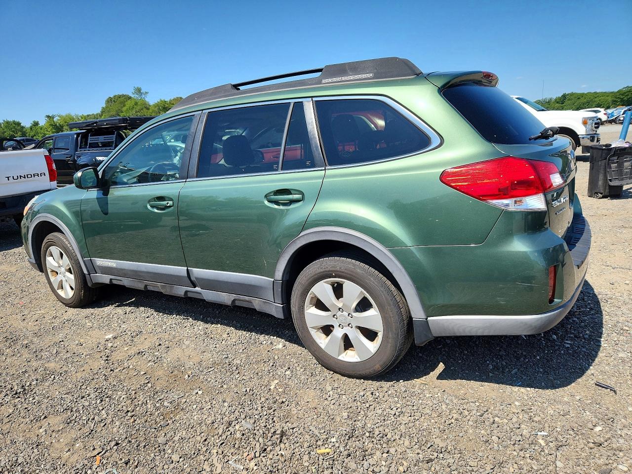2012 Subaru Outback 2.5i Premium Green vin: 4S4BRBCC0C3242351