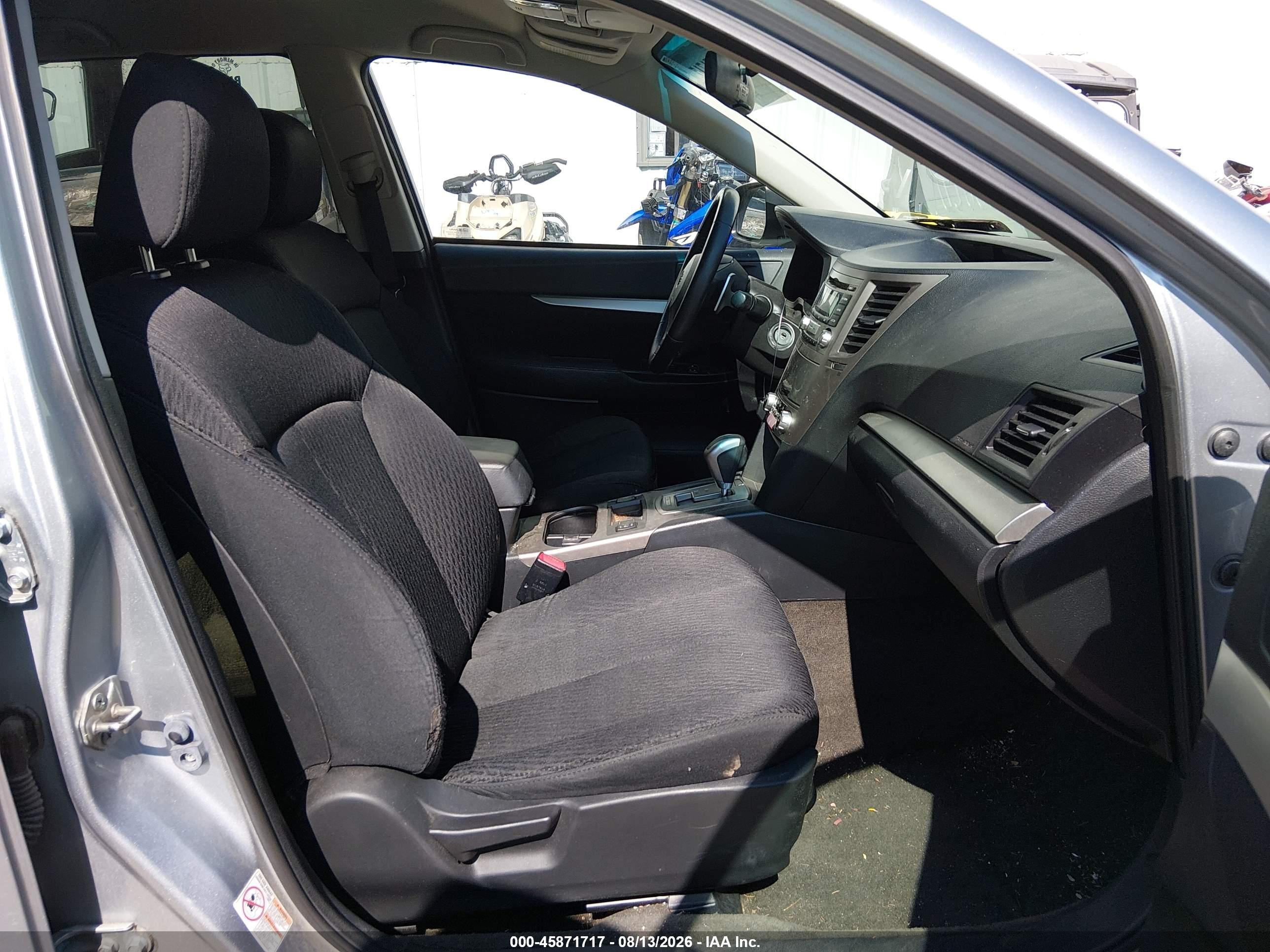 2012 Subaru Outback 2.5i Premium Light Blue vin: 4S4BRBCC0C3265337