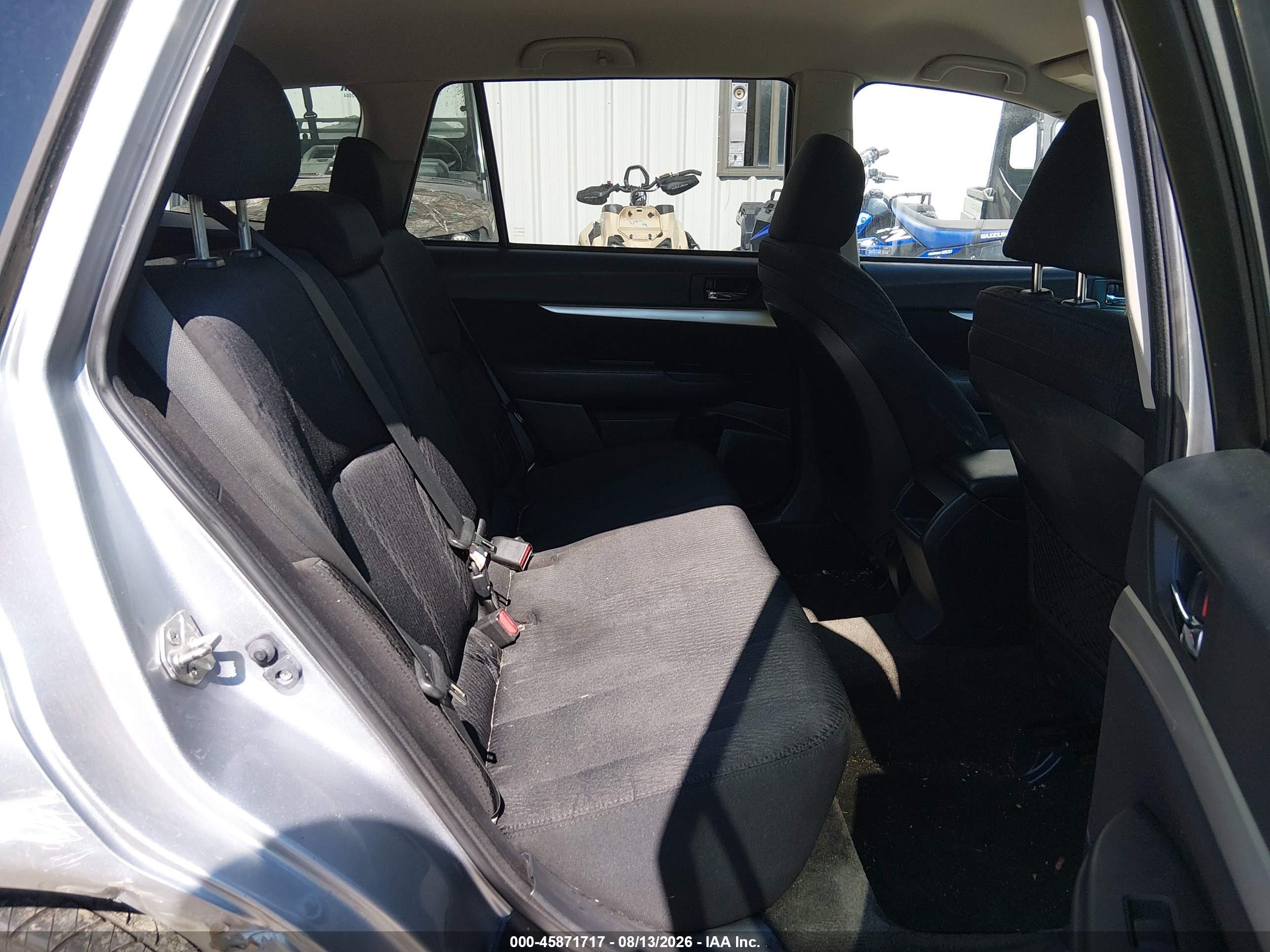 2012 Subaru Outback 2.5i Premium Light Blue vin: 4S4BRBCC0C3265337