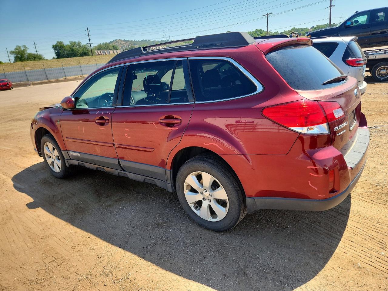 2012 Subaru Outback 2.5i Premium Темно-бордовый vin: 4S4BRBCC0C3279822