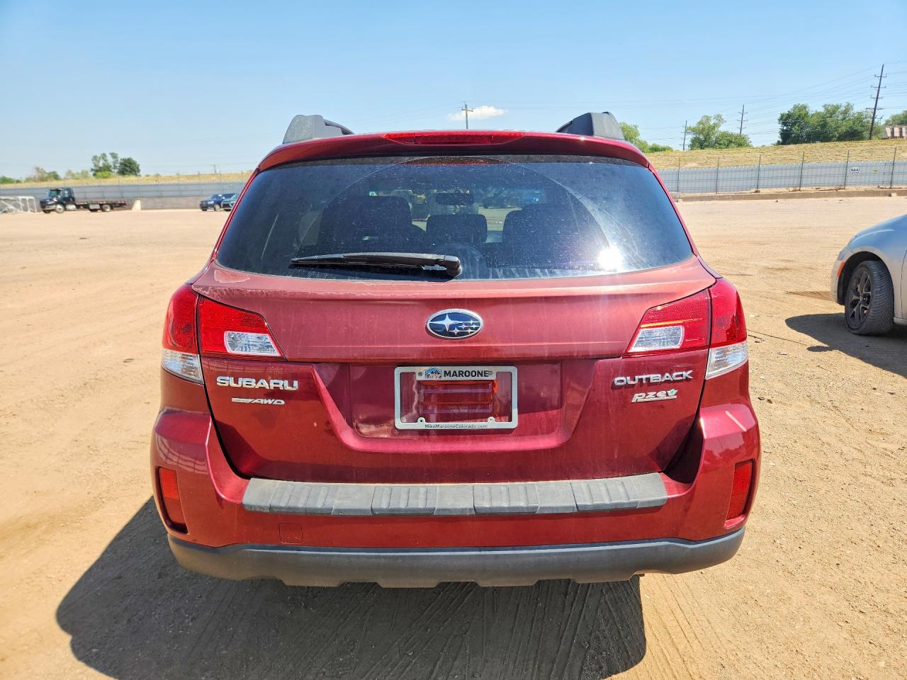 2012 Subaru Outback 2.5i Premium Темно-бордовый vin: 4S4BRBCC0C3279822