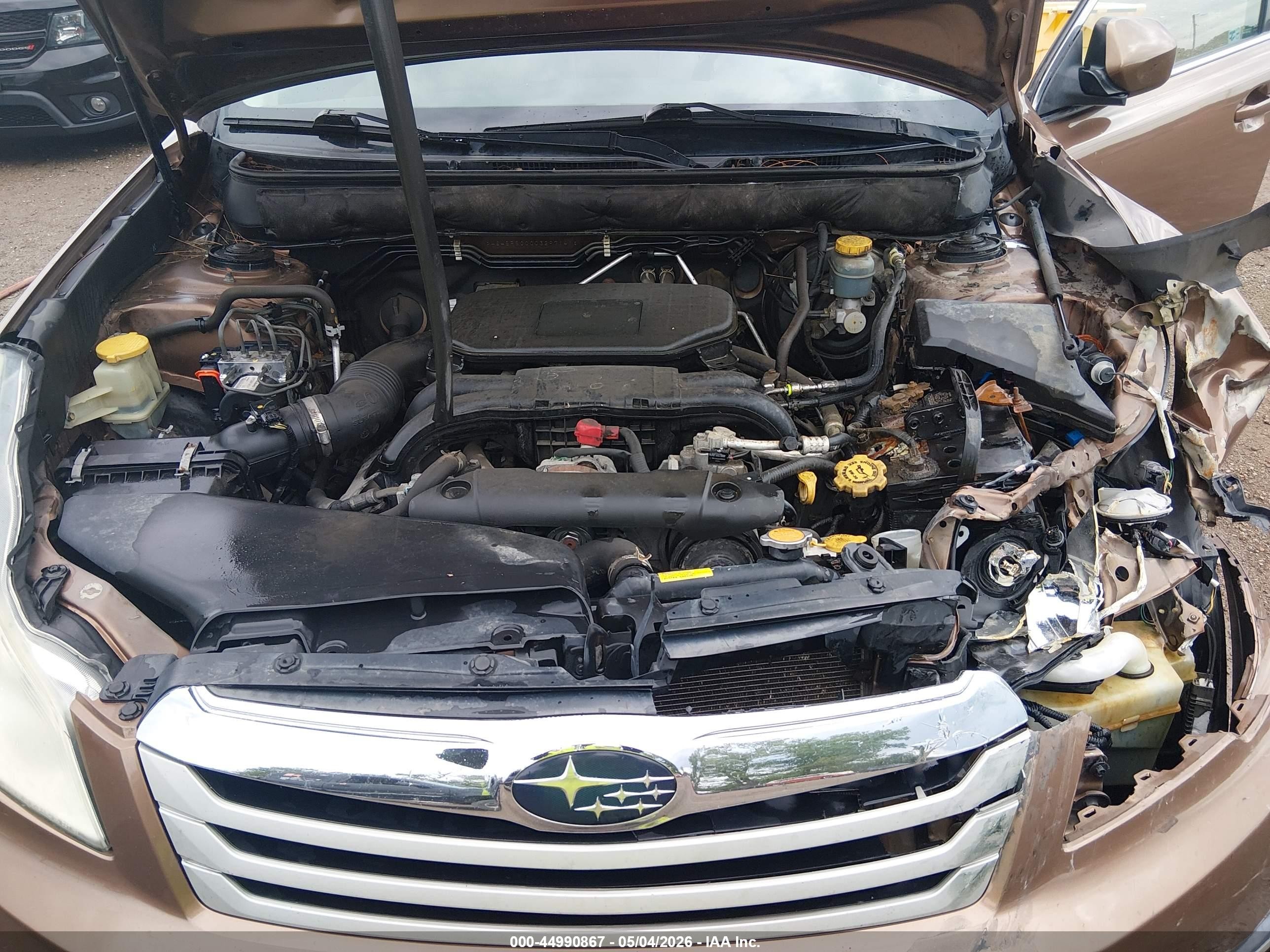 2012 Subaru Outback 2.5i Premium Brown vin: 4S4BRBCC0C3297141