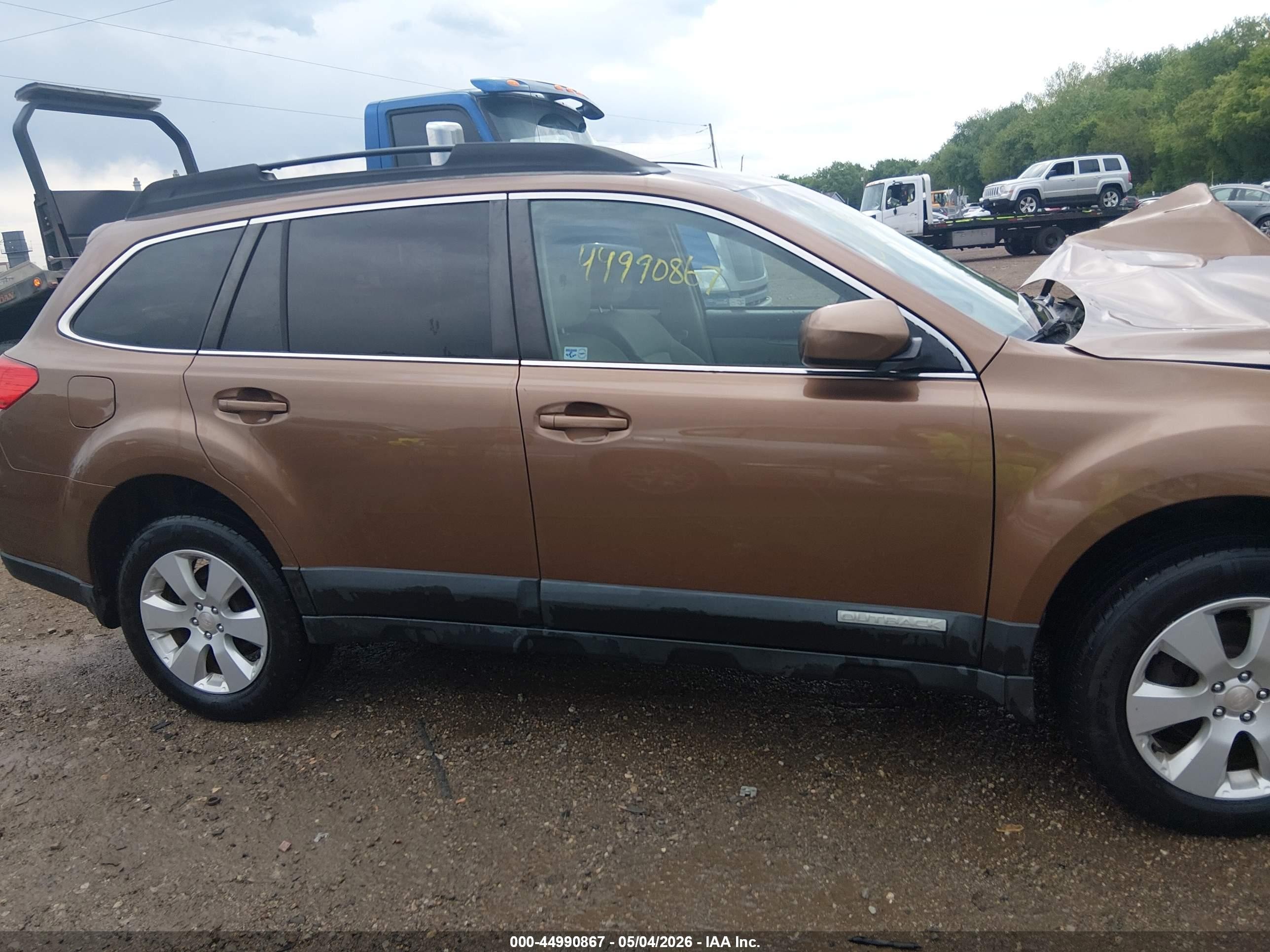 2012 Subaru Outback 2.5i Premium Brown vin: 4S4BRBCC0C3297141