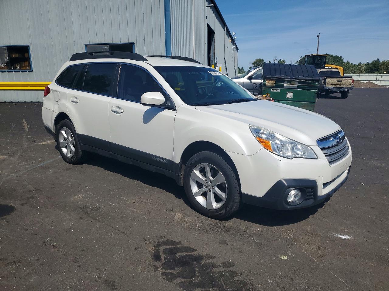 2013 Subaru Outback 2.5i Premium Белый vin: 4S4BRBCC0D3209707