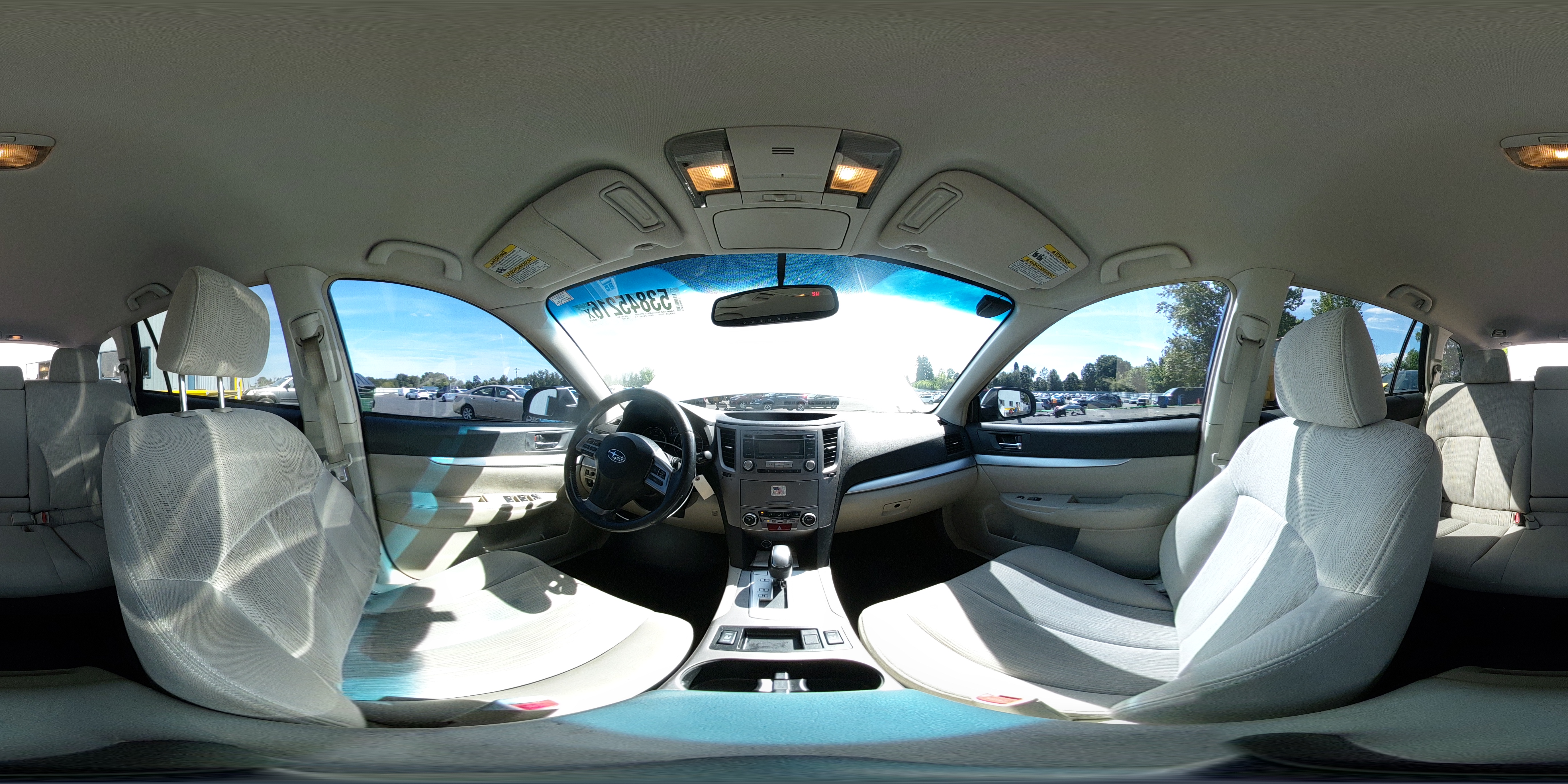2013 Subaru Outback 2.5i Premium Белый vin: 4S4BRBCC0D3209707