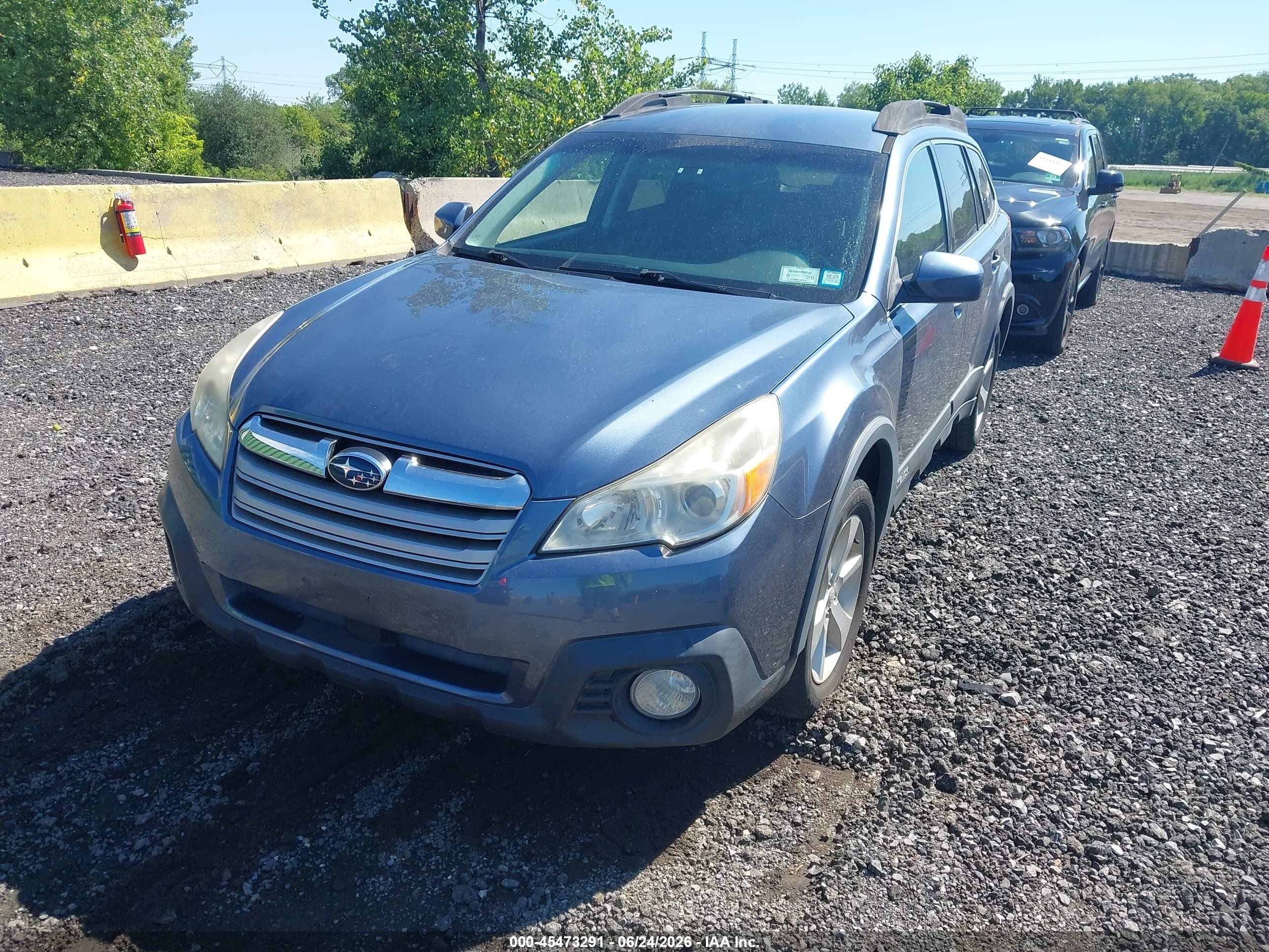 2013 Subaru Outback 2.5i Premium Blue vin: 4S4BRBCC0D3248782