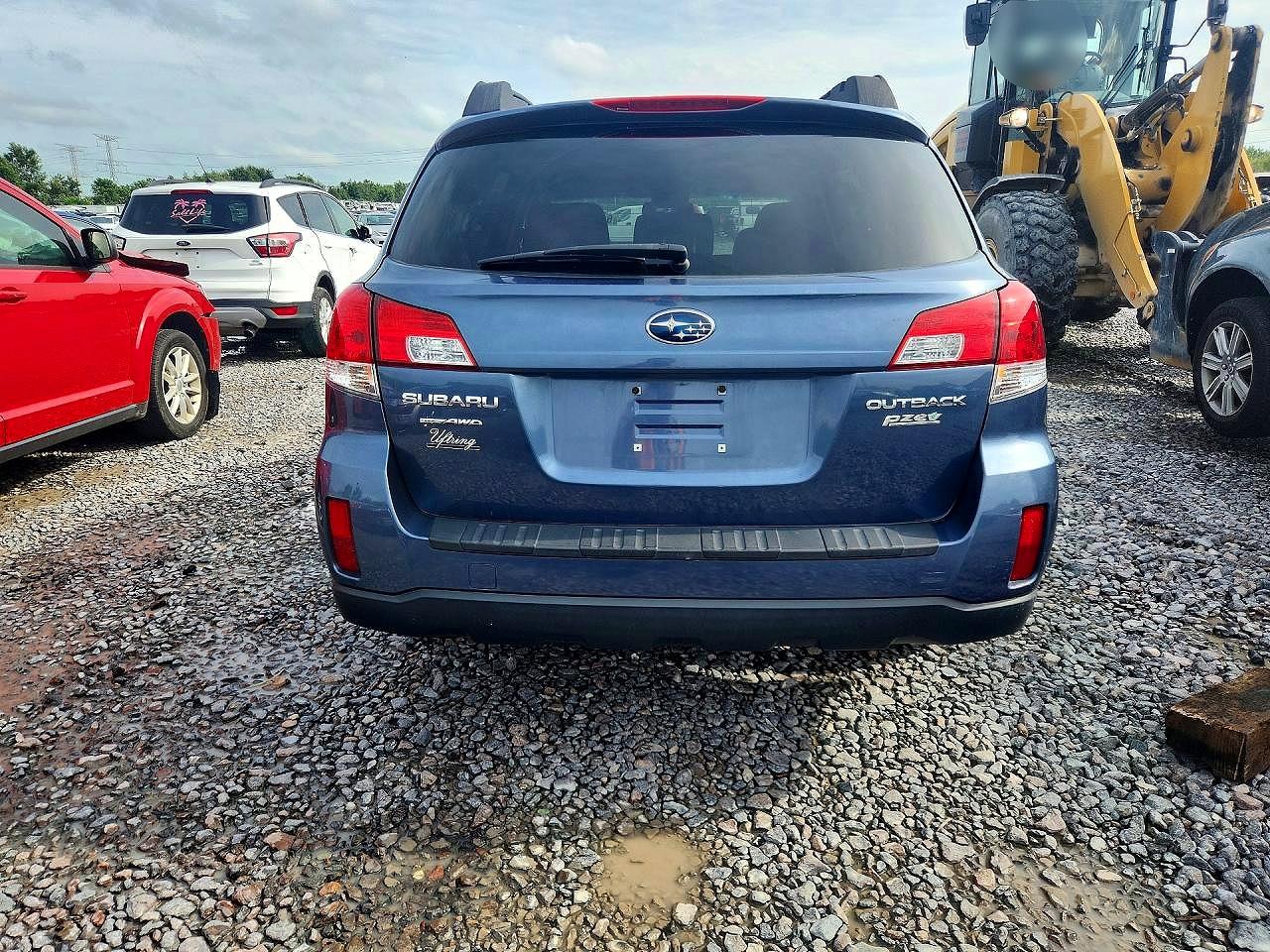 2013 Subaru Outback 2.5i Premium Blue vin: 4S4BRBCC0D3249933