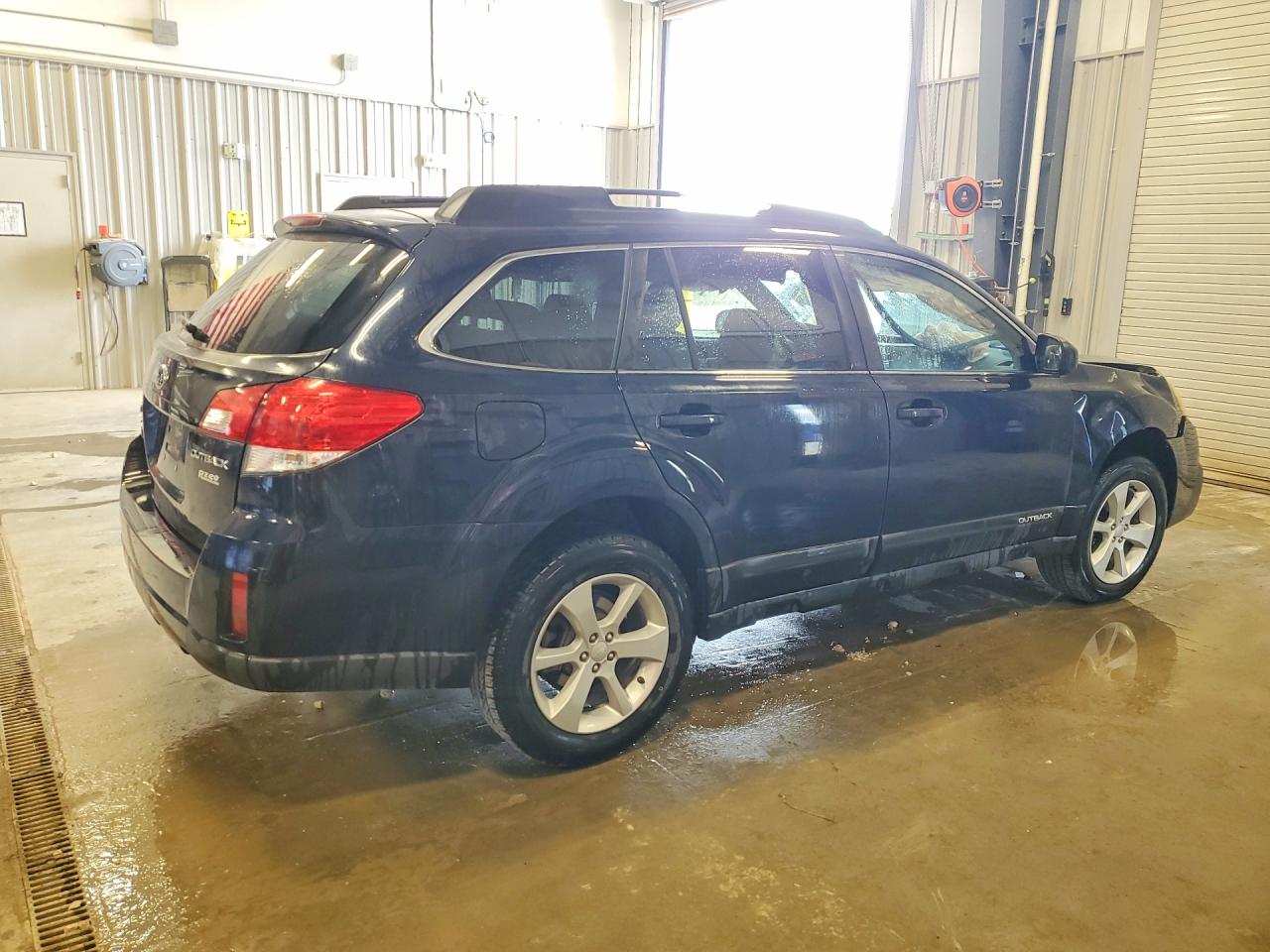 2013 Subaru Outback 2.5i Premium Синий vin: 4S4BRBCC0D3265047