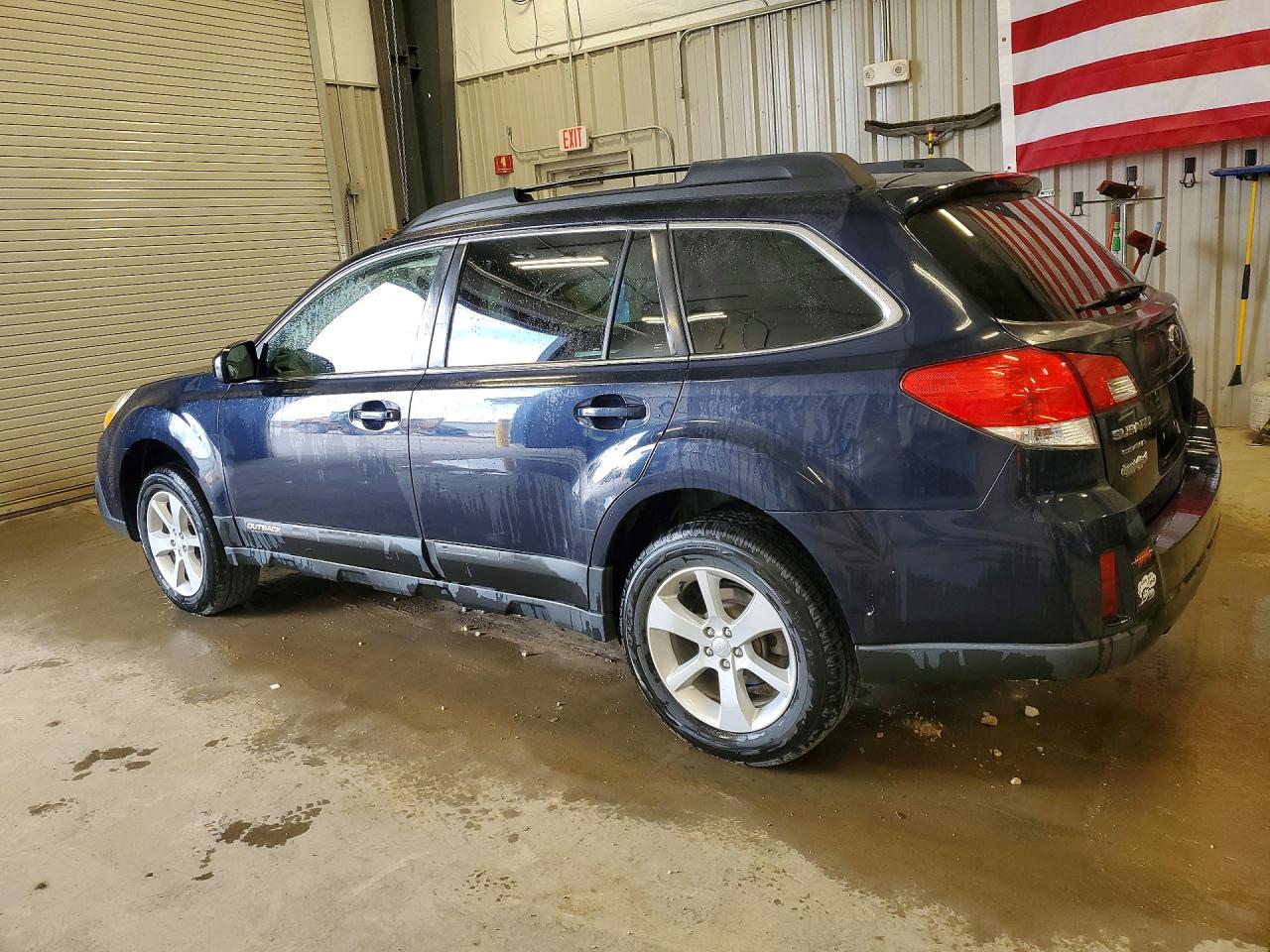 2013 Subaru Outback 2.5i Premium Синий vin: 4S4BRBCC0D3265047