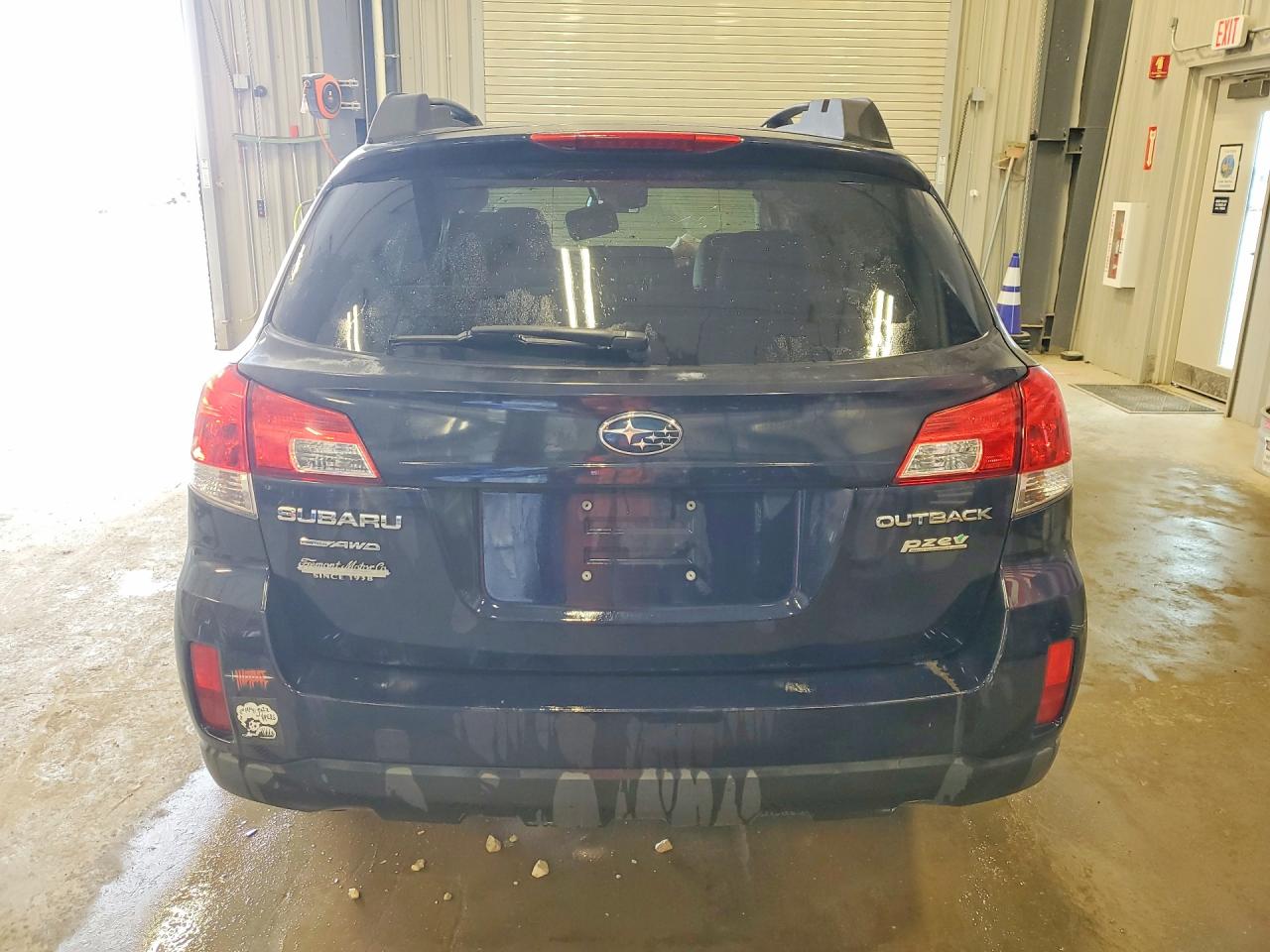 2013 Subaru Outback 2.5i Premium Синий vin: 4S4BRBCC0D3265047