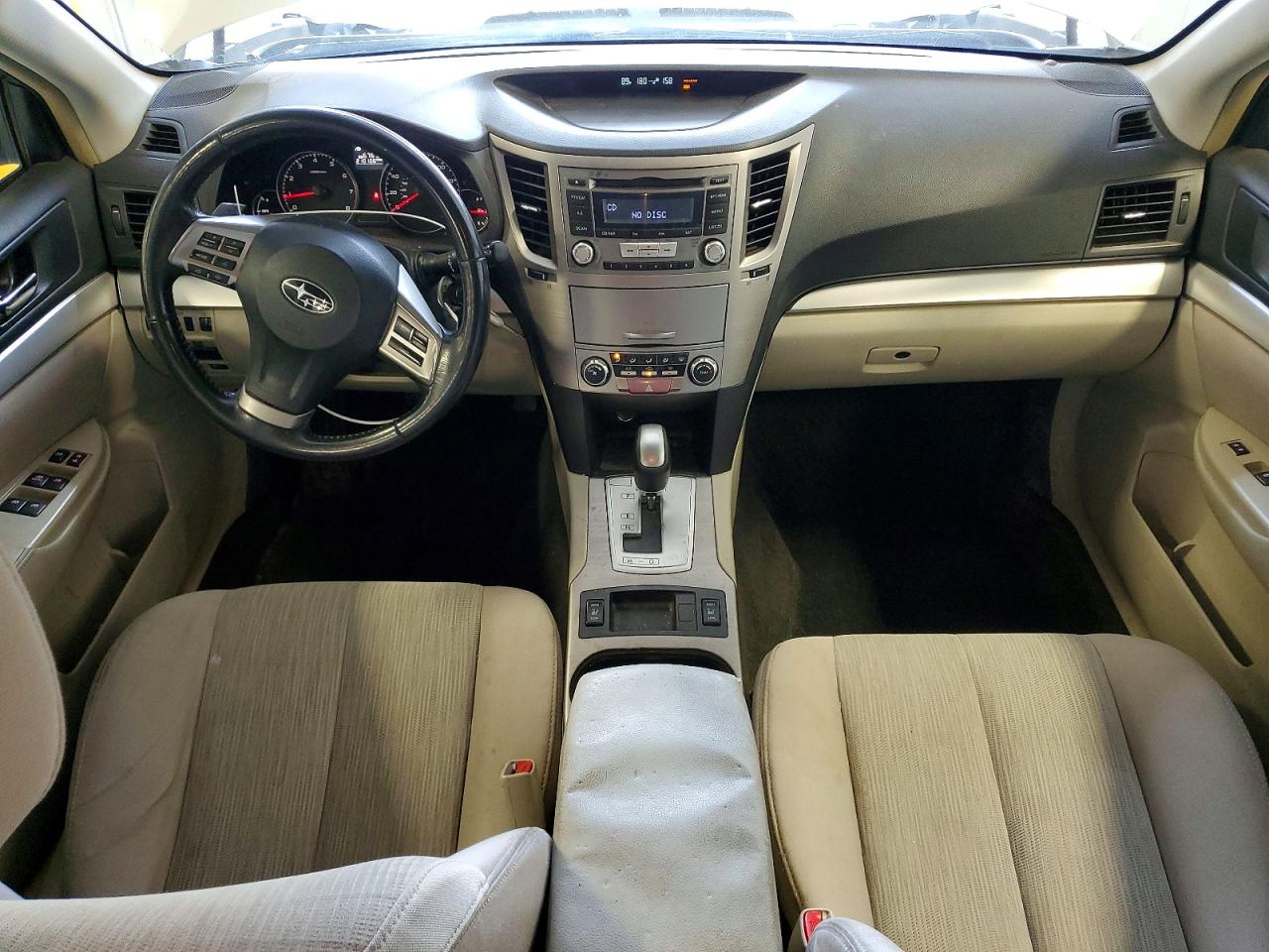 2013 Subaru Outback 2.5i Premium White vin: 4S4BRBCC0D3318054