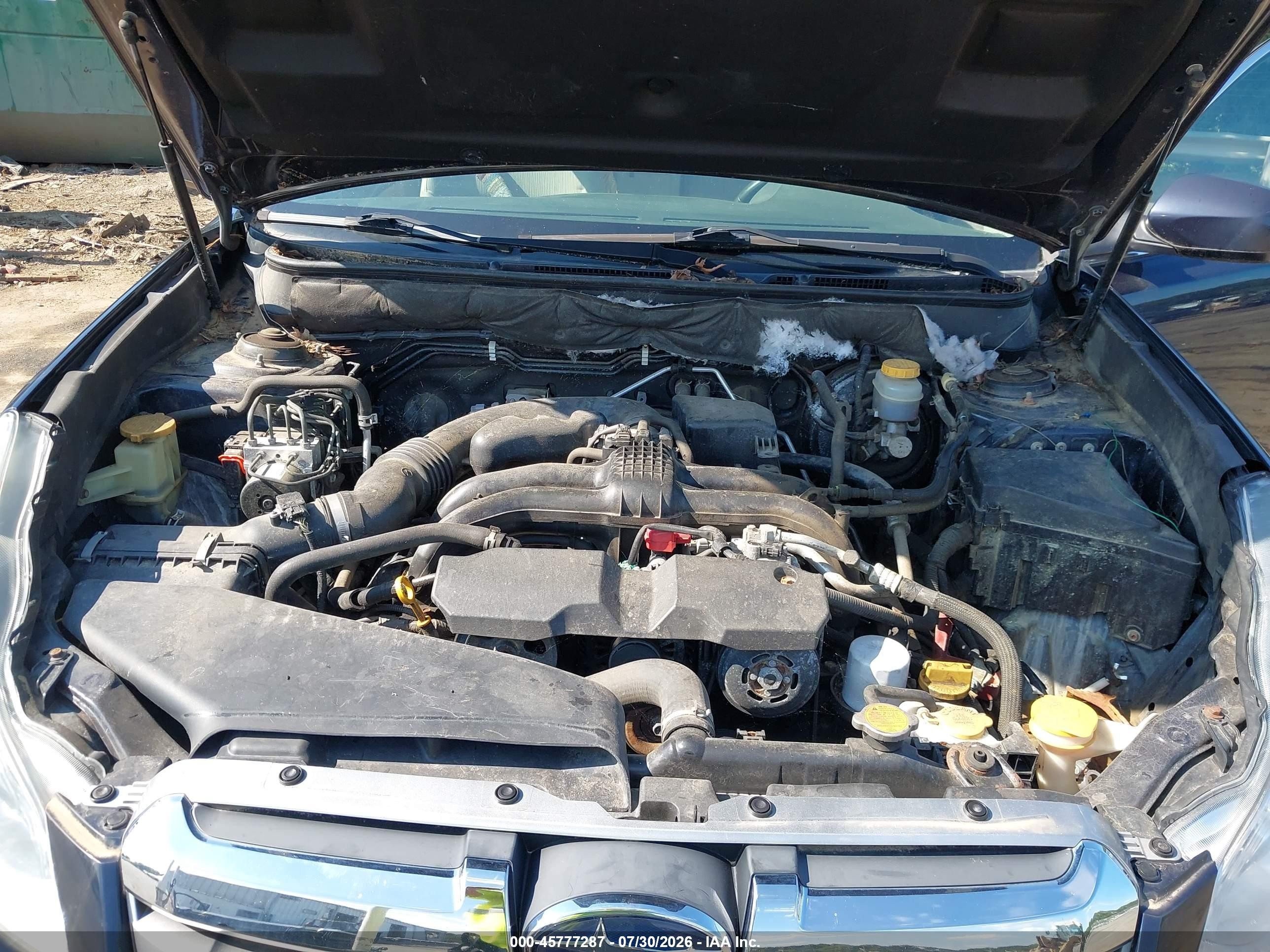 2013 Subaru Outback 2.5i Premium Blue vin: 4S4BRBCC0D3323609