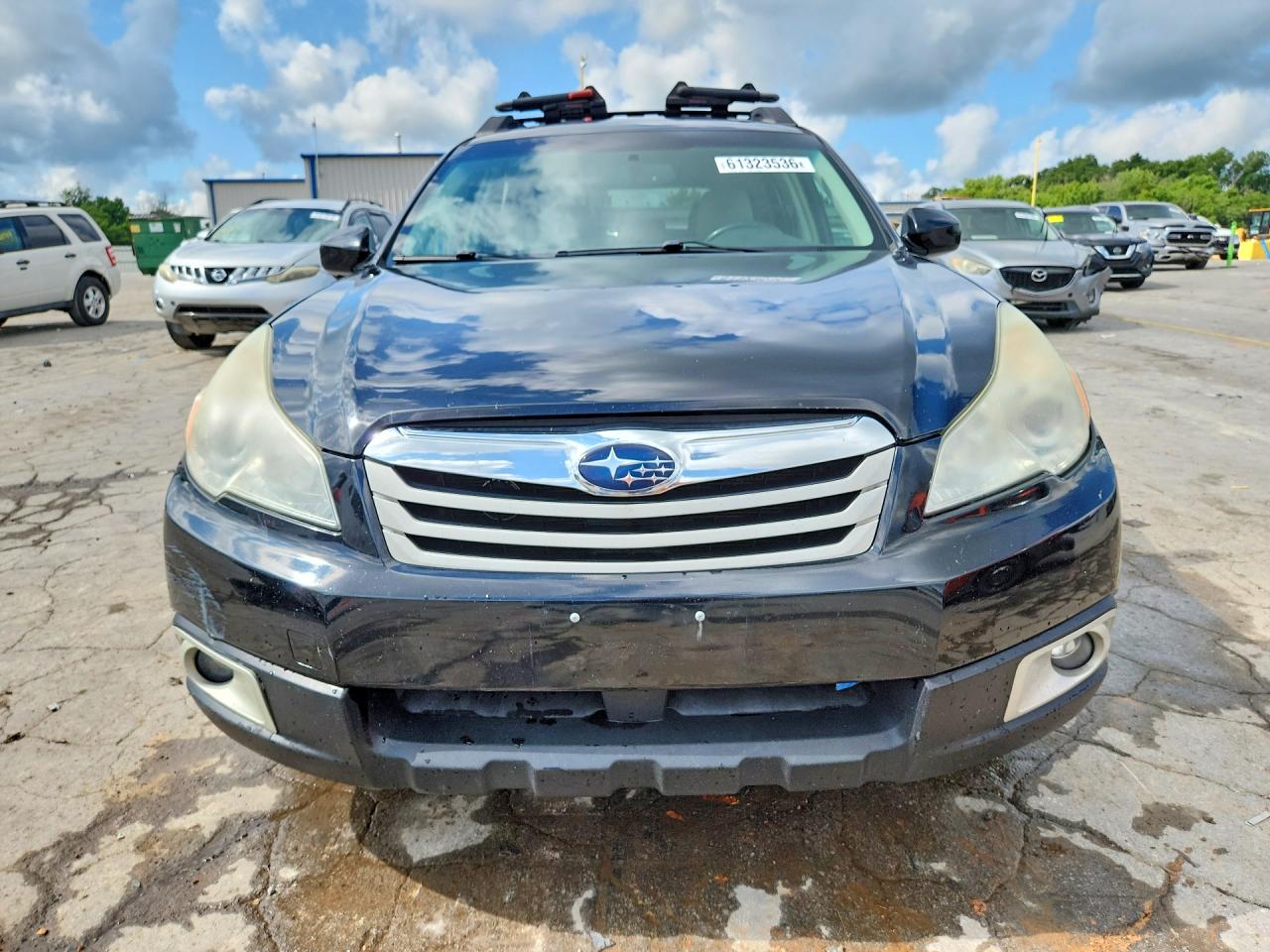 2011 Subaru Outback 2.5i Premium Black vin: 4S4BRBCC1B3354834