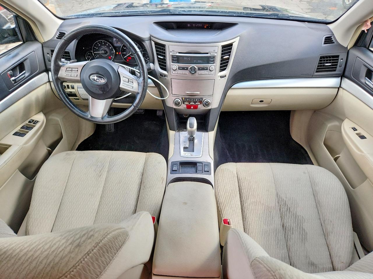 2011 Subaru Outback 2.5i Premium Black vin: 4S4BRBCC1B3354834