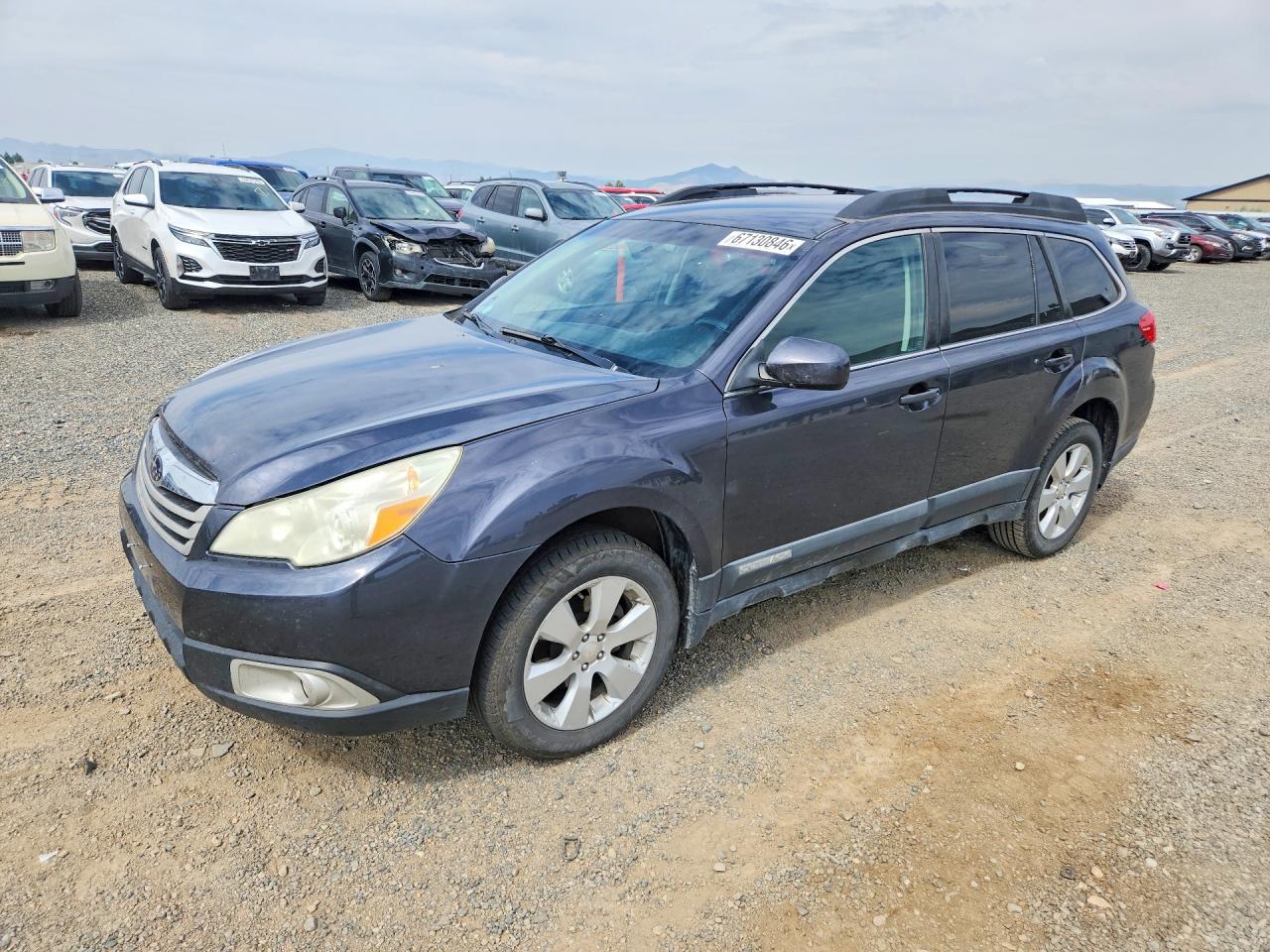 2011 Subaru Outback 2.5i Premium Blue vin: 4S4BRBCC1B3379149