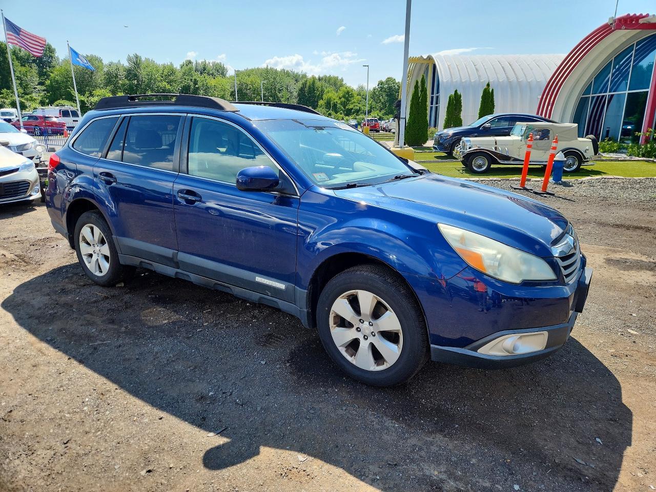 2011 Subaru Outback 2.5i Premium Синий vin: 4S4BRBCC1B3384867