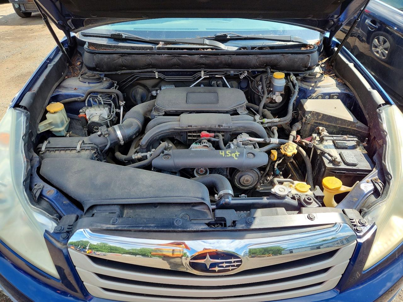 2011 Subaru Outback 2.5i Premium Синий vin: 4S4BRBCC1B3384867