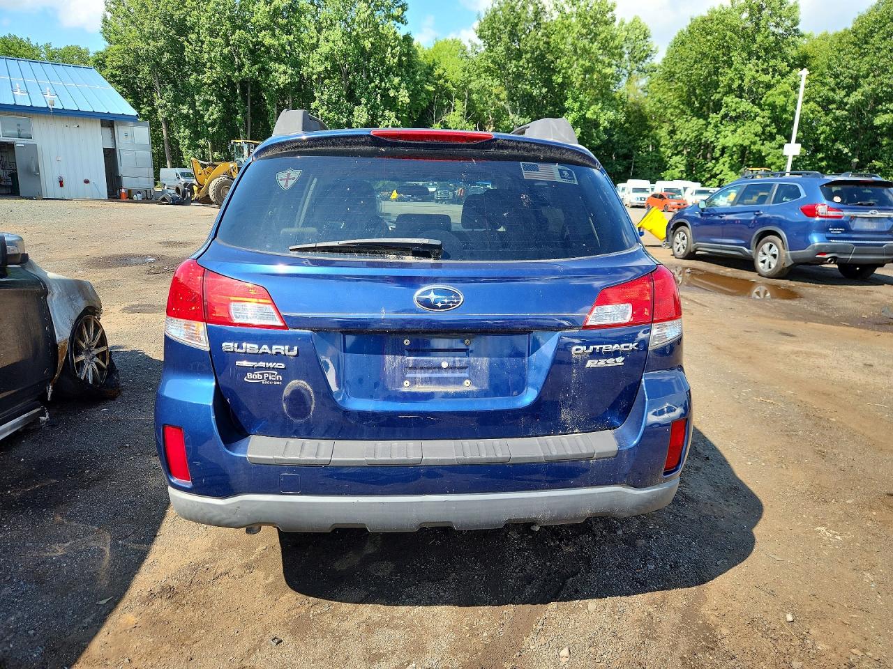 2011 Subaru Outback 2.5i Premium Синий vin: 4S4BRBCC1B3384867