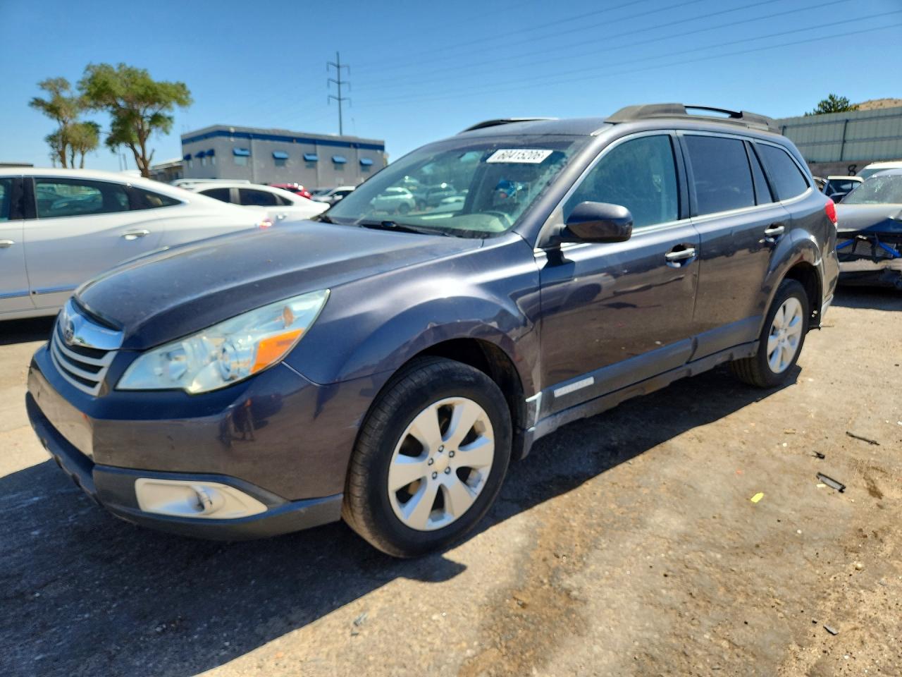 2011 Subaru Outback 2.5i Premium Gray vin: 4S4BRBCC1B3425451