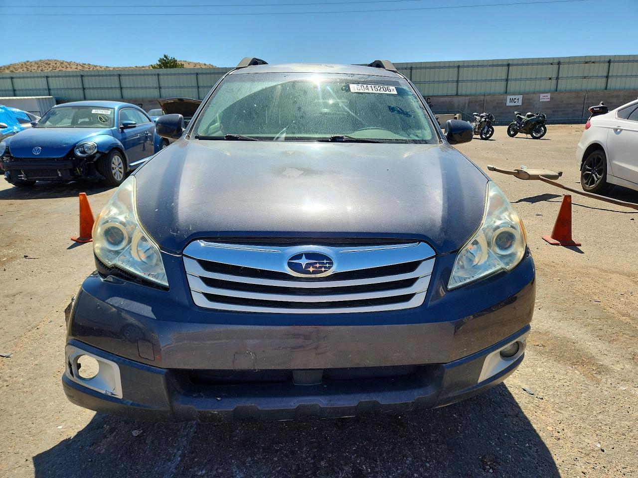 2011 Subaru Outback 2.5i Premium Gray vin: 4S4BRBCC1B3425451