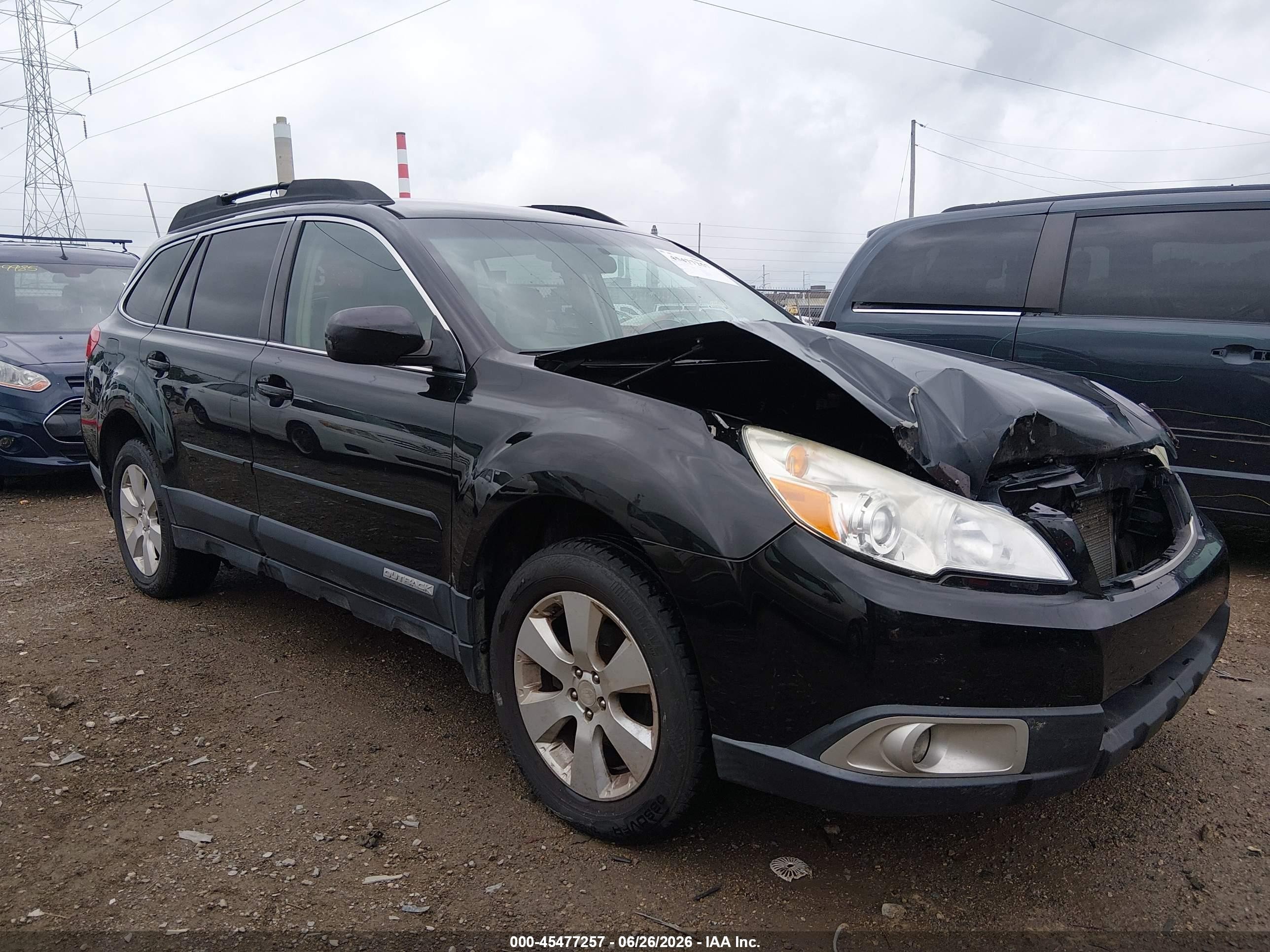 2012 Subaru Outback 2.5i Premium Black vin: 4S4BRBCC1C1248977