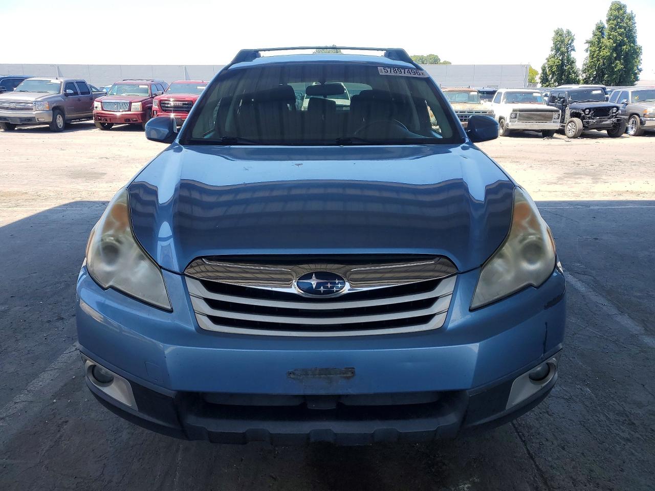 2012 Subaru Outback 2.5i Premium Blue vin: 4S4BRBCC1C3238065