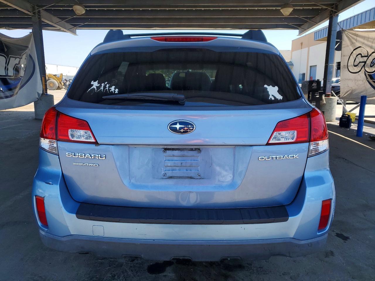 2012 Subaru Outback 2.5i Premium Blue vin: 4S4BRBCC1C3238065