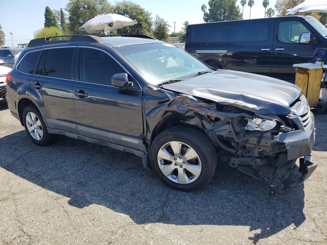 2012 Subaru Outback 2.5i Premium Charcoal vin: 4S4BRBCC1C3272555