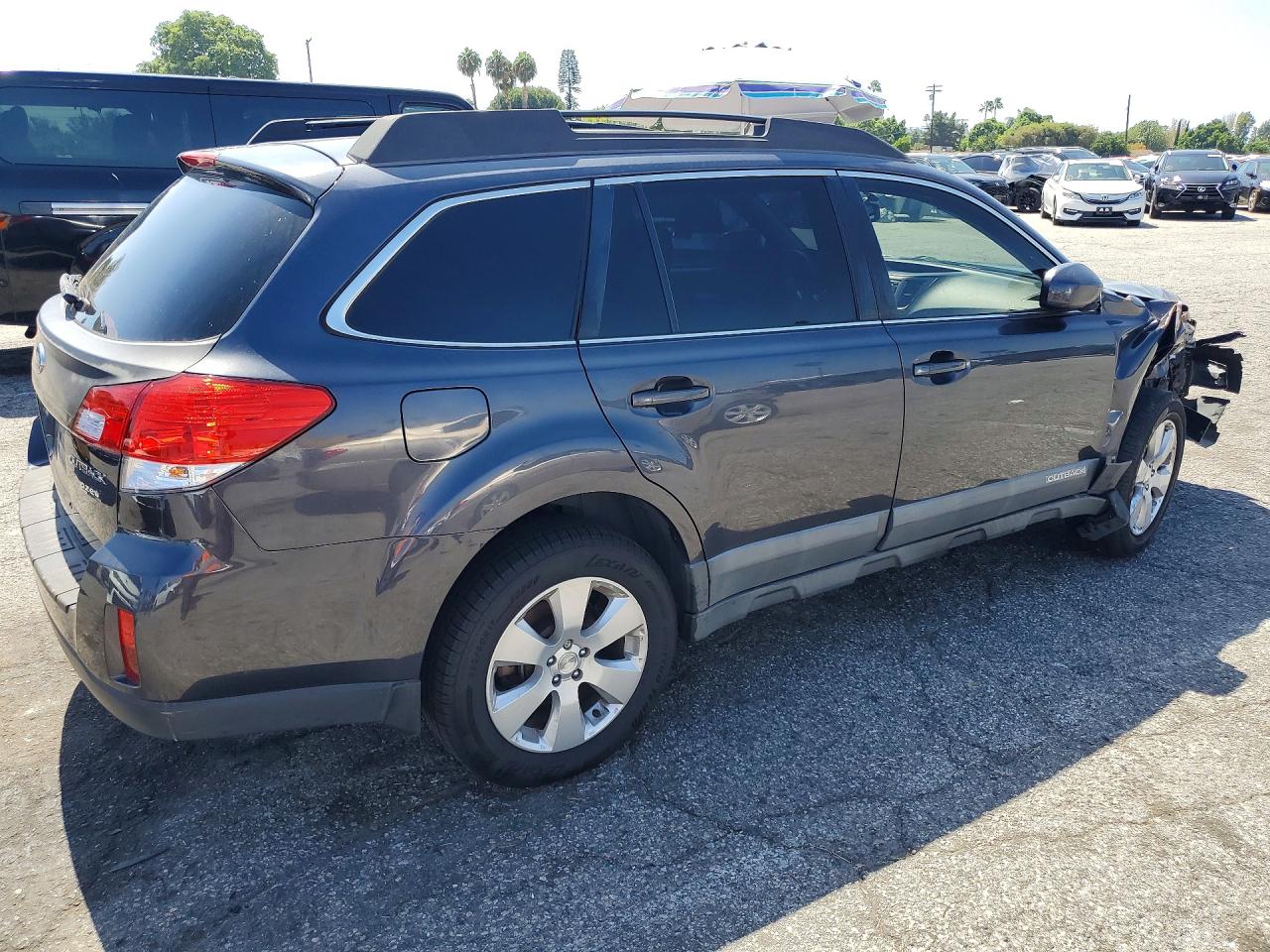 2012 Subaru Outback 2.5i Premium Charcoal vin: 4S4BRBCC1C3272555