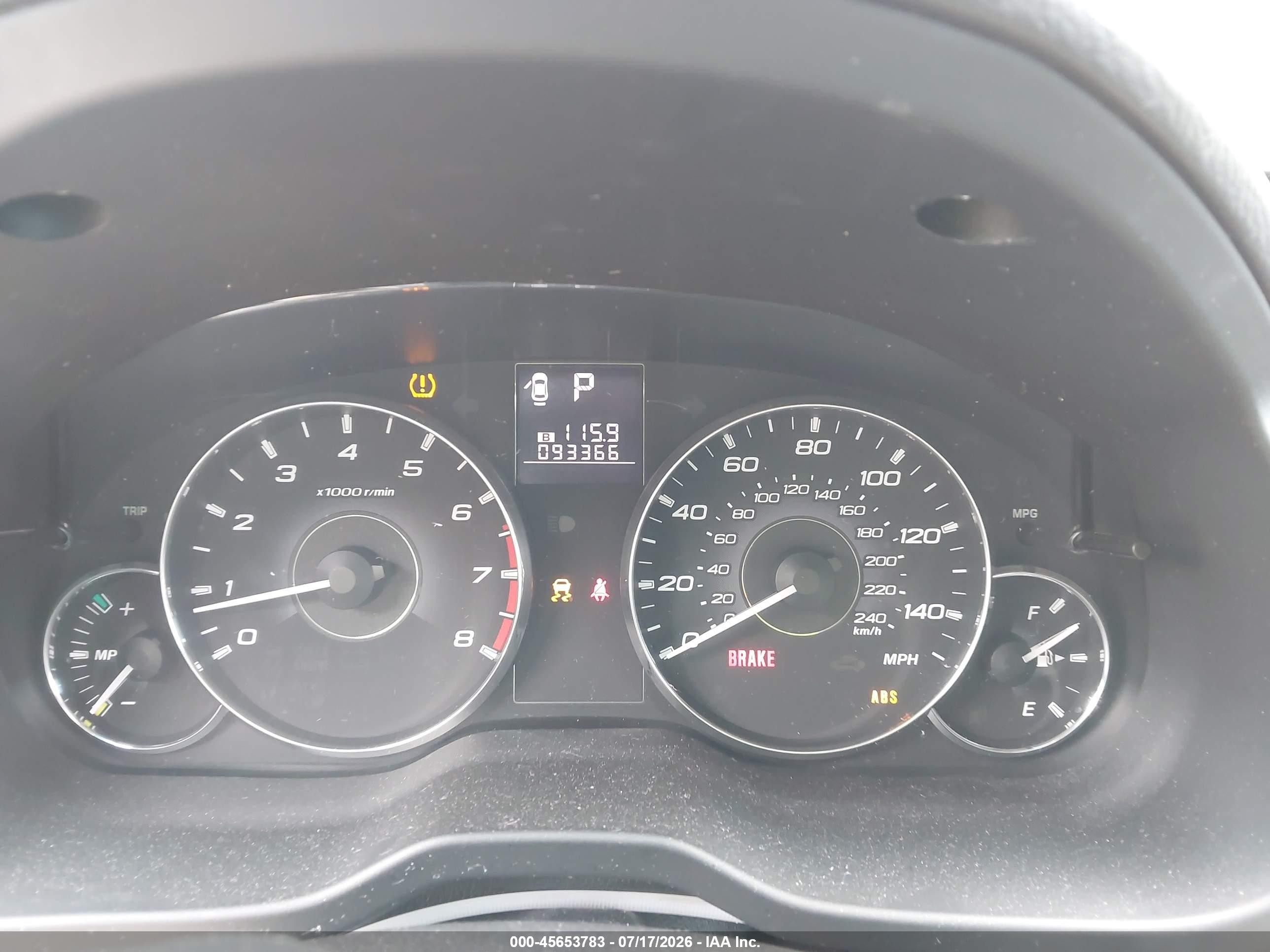 2012 Subaru Outback 2.5i Premium Red vin: 4S4BRBCC1C3276413