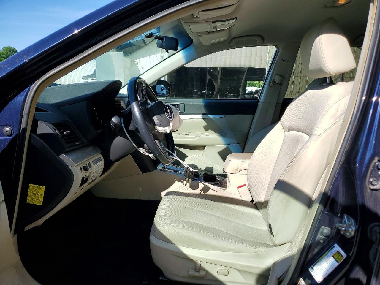 2012 Subaru Outback 2.5i Premium Blue vin: 4S4BRBCC1C3301035