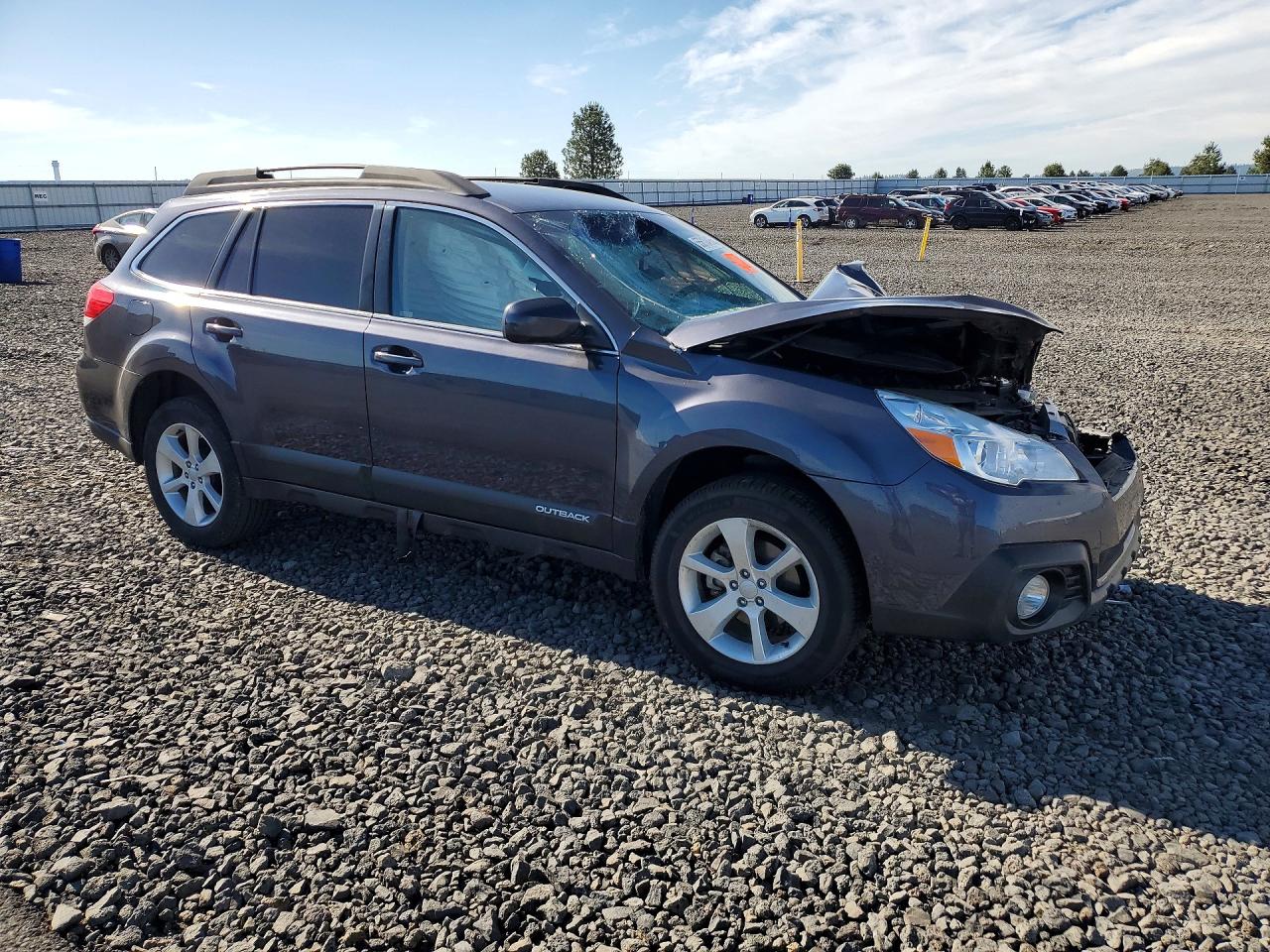 2013 Subaru Outback 2.5i Premium Blue vin: 4S4BRBCC1D3310643