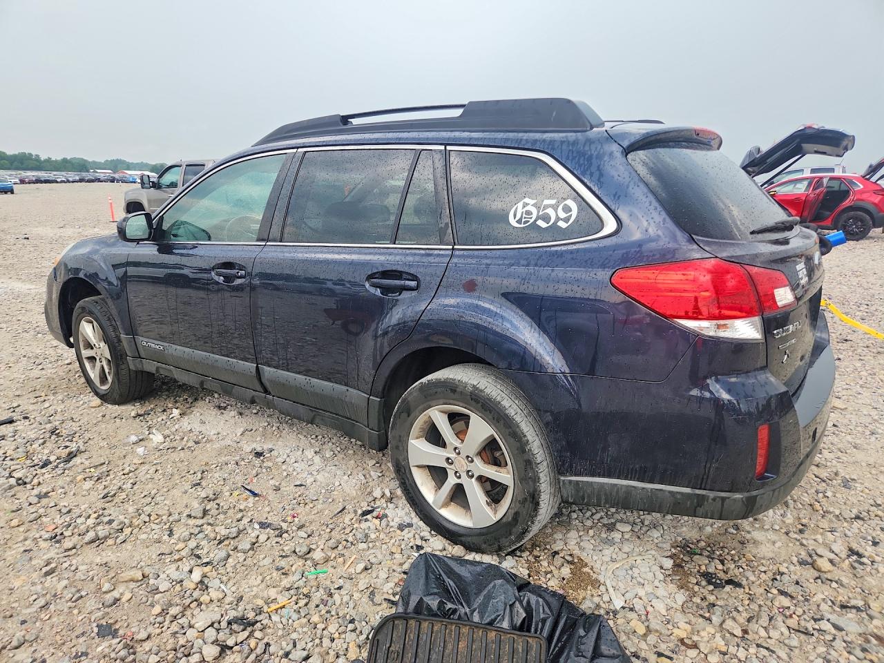 2013 Subaru Outback 2.5i Premium Blue vin: 4S4BRBCC1D3322968