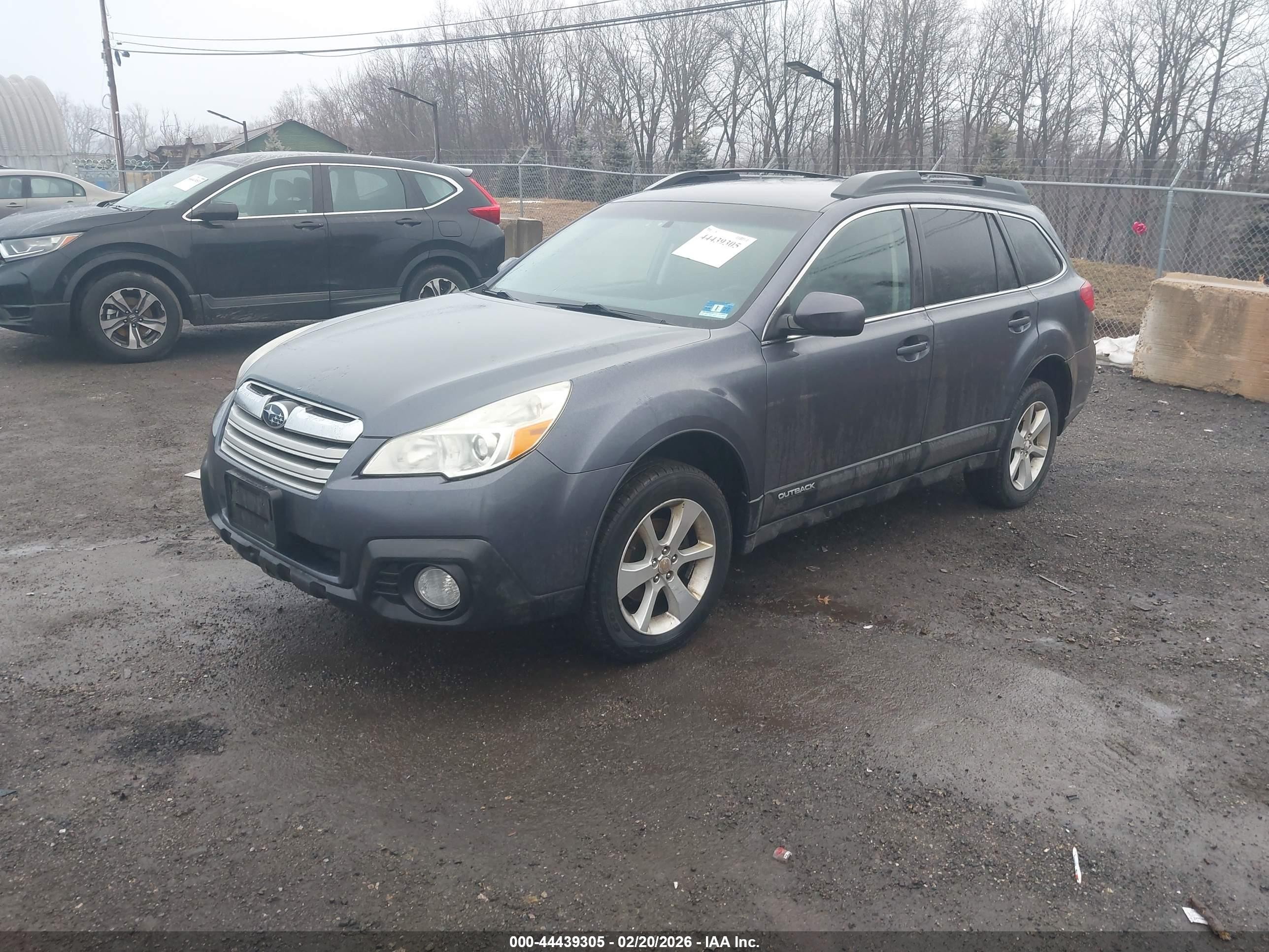 2014 Subaru Outback 2.5i Premium Blue vin: 4S4BRBCC1E3240563
