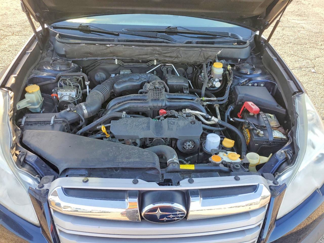 2014 Subaru Outback 2.5i Premium Blue vin: 4S4BRBCC1E3259355