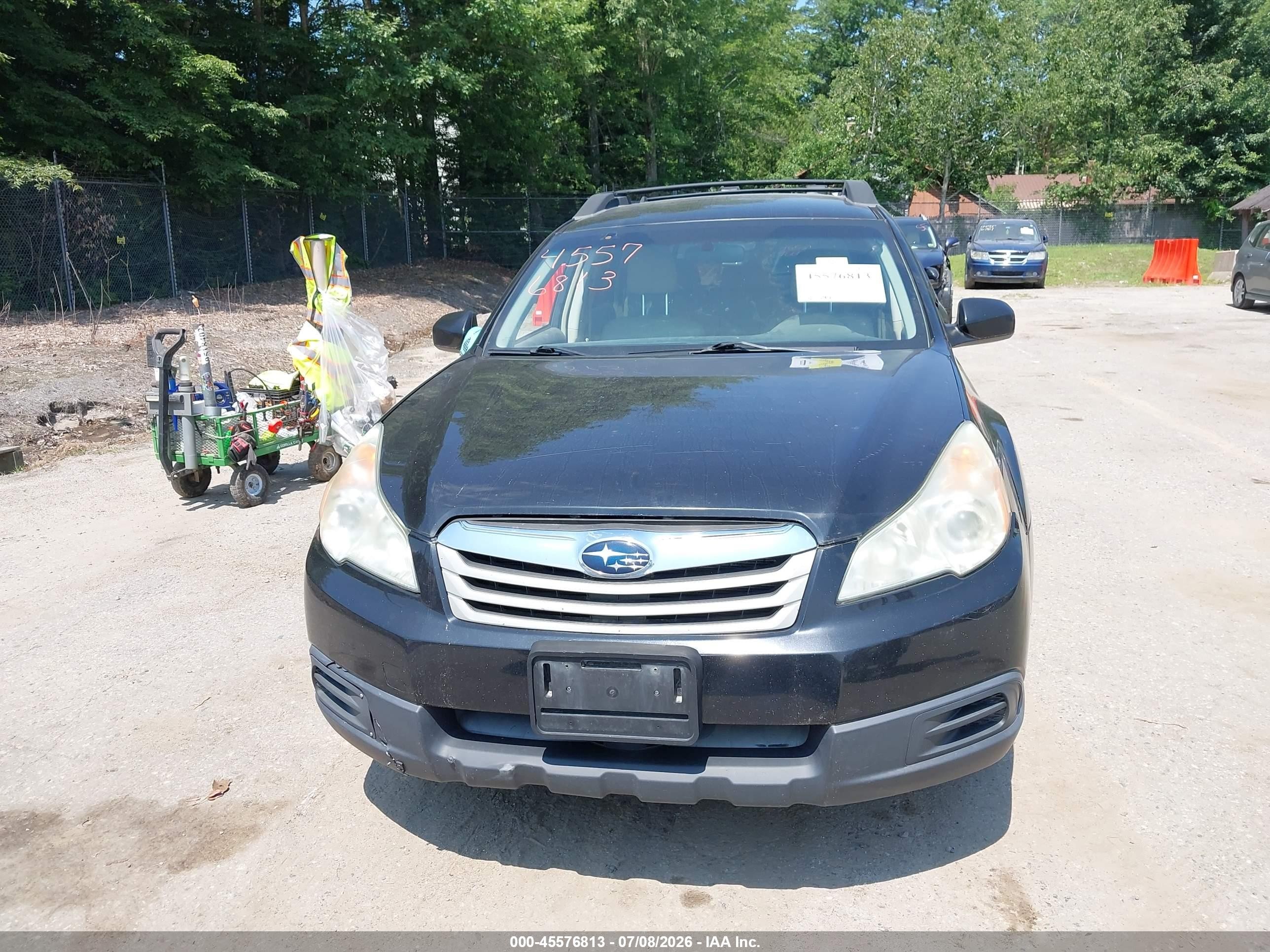 2010 Subaru Outback 2.5i Premium Черный vin: 4S4BRBCC2A3313644