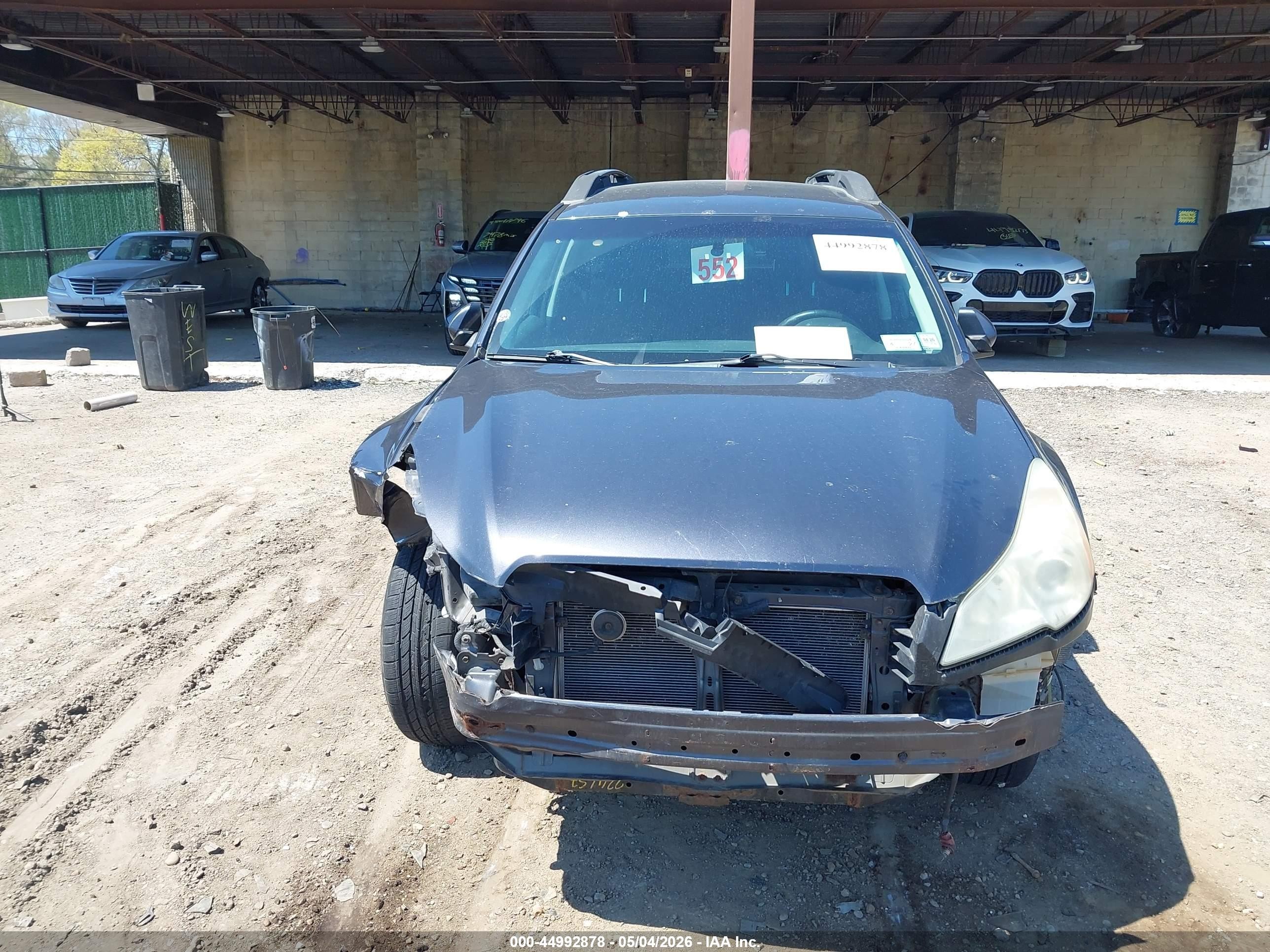 2011 Subaru Outback 2.5i Premium Gray vin: 4S4BRBCC2B3391259