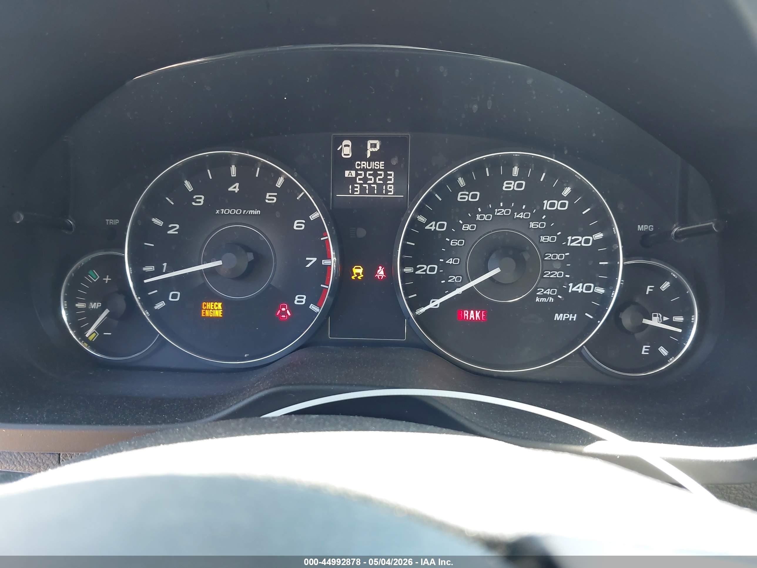 2011 Subaru Outback 2.5i Premium Gray vin: 4S4BRBCC2B3391259