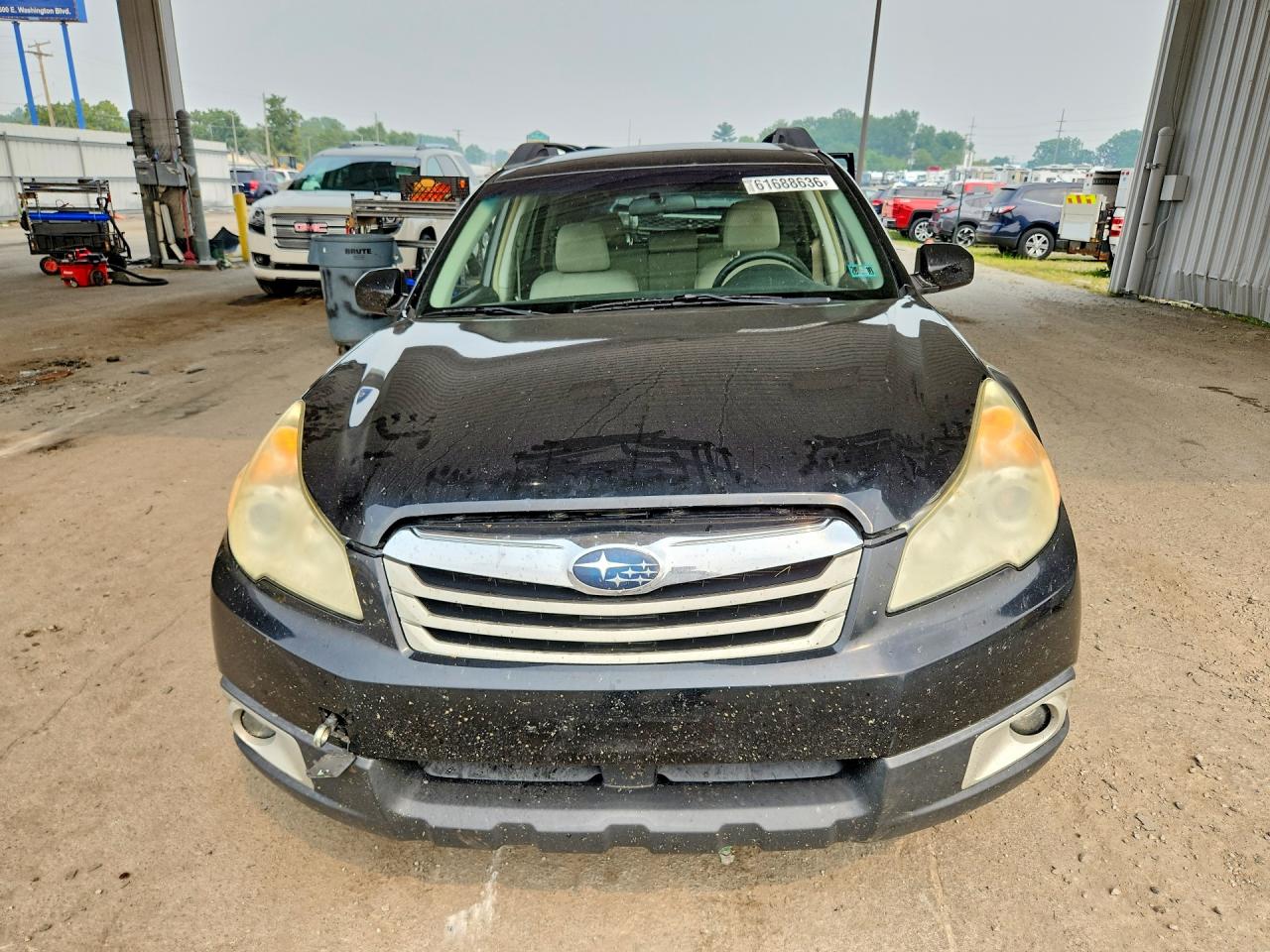2012 Subaru Outback 2.5i Premium Black vin: 4S4BRBCC2C1231282