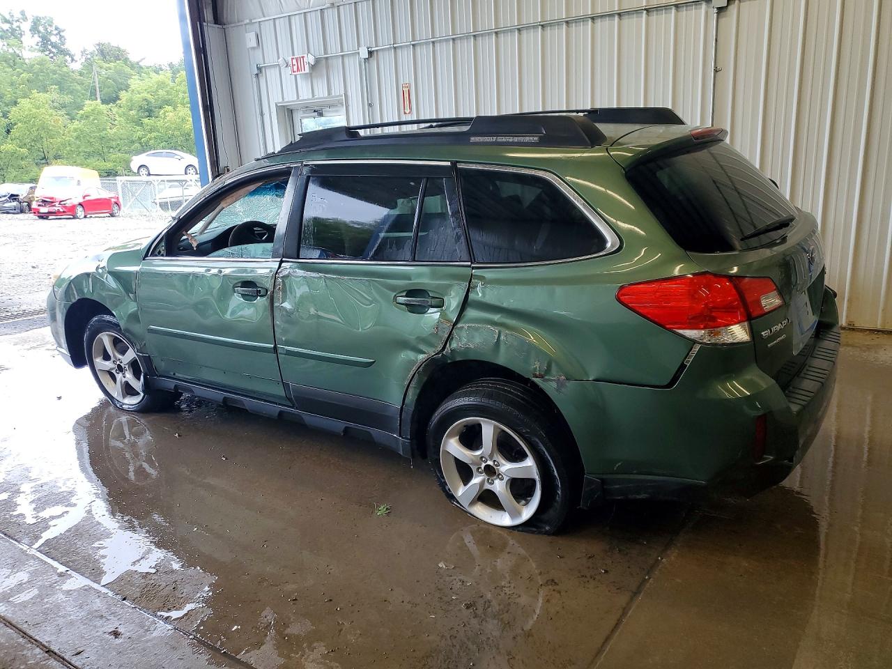 2012 Subaru Outback 2.5i Premium Green vin: 4S4BRBCC2C1245831