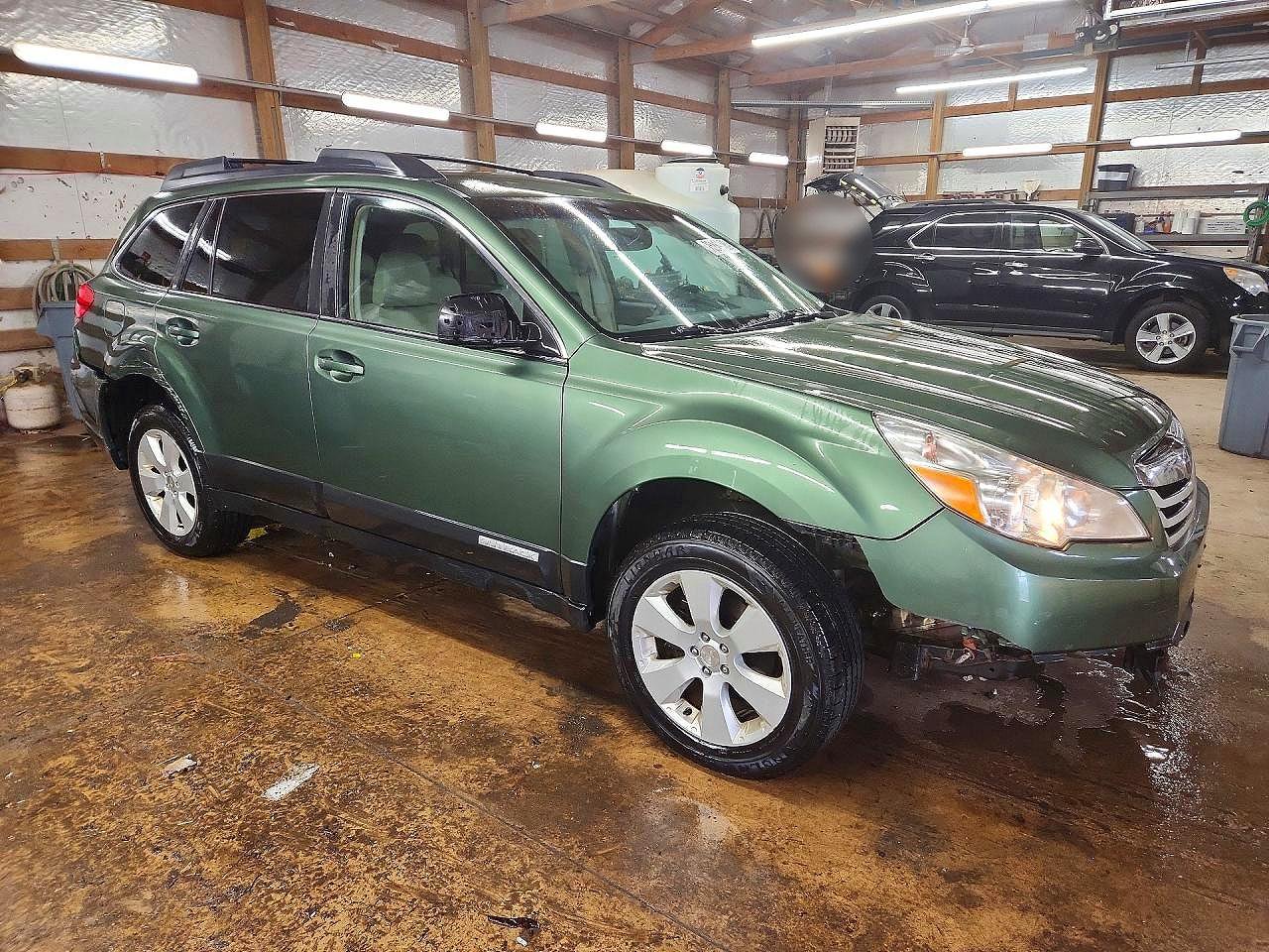2012 Subaru Outback 2.5i Premium Green vin: 4S4BRBCC2C3268790