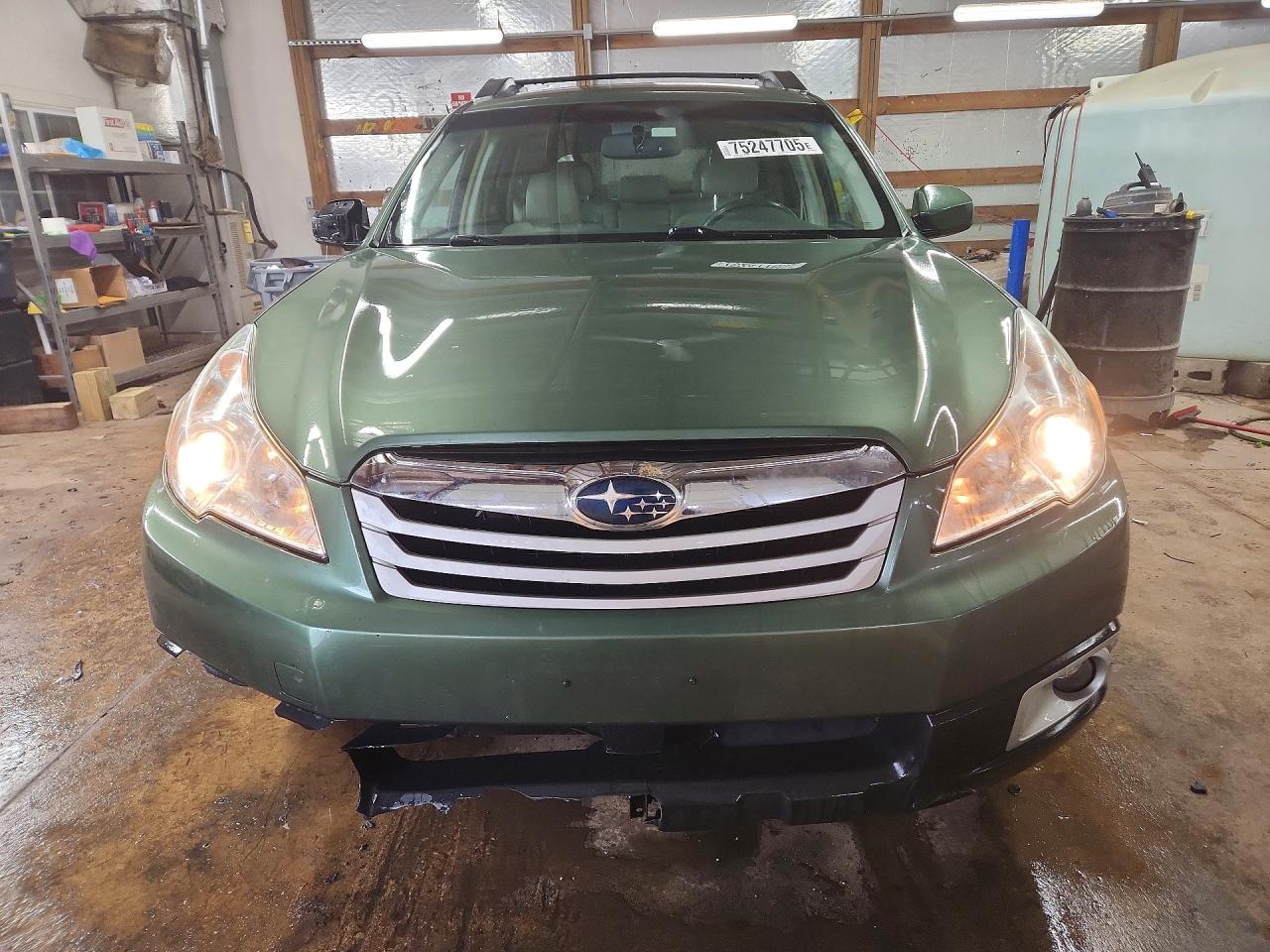 2012 Subaru Outback 2.5i Premium Green vin: 4S4BRBCC2C3268790