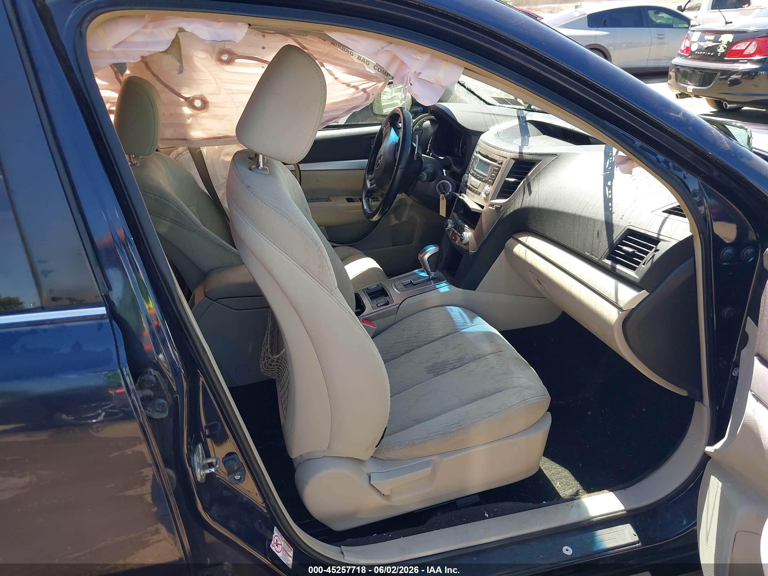 2012 Subaru Outback 2.5i Premium Blue vin: 4S4BRBCC2C3269275