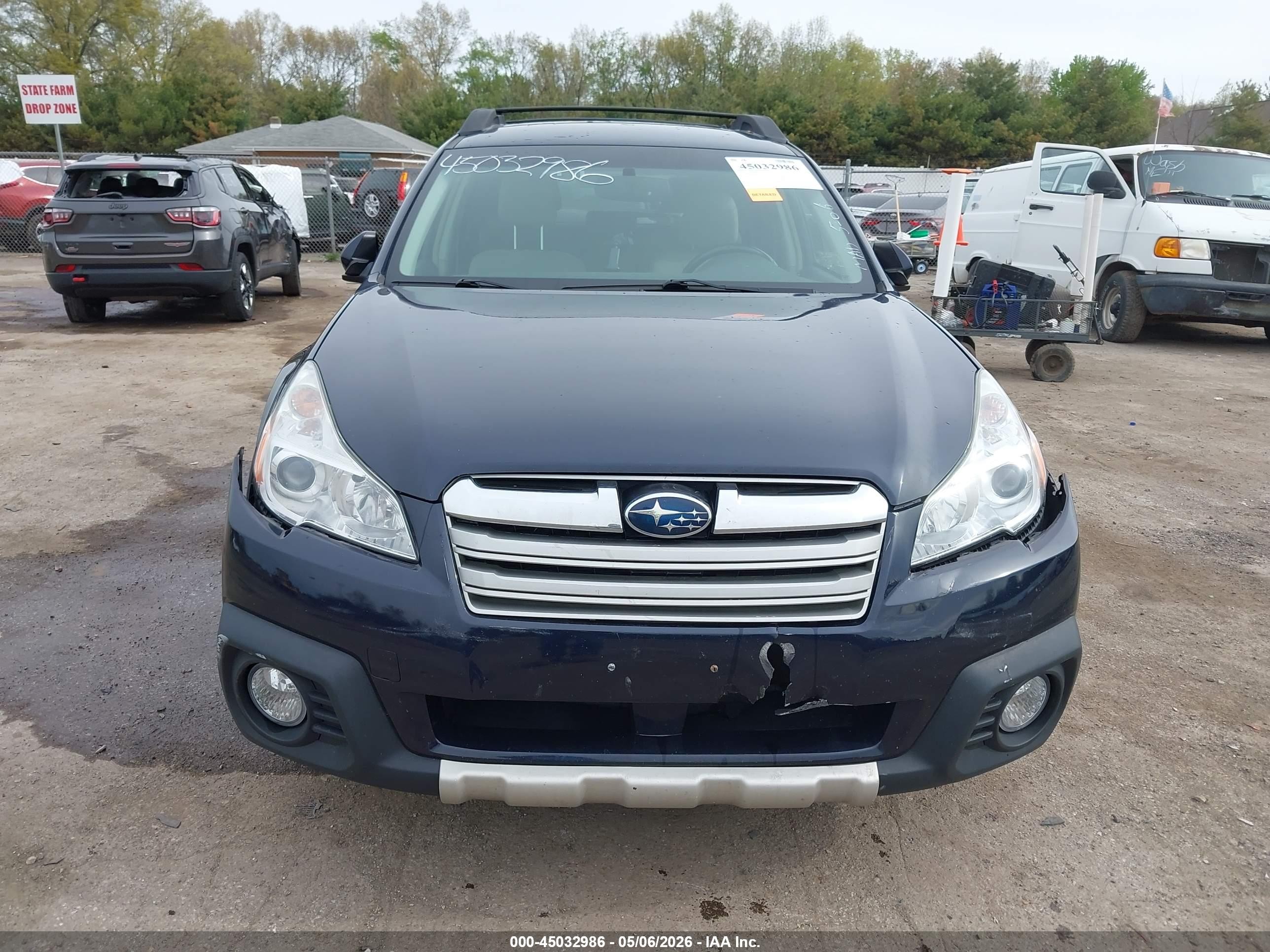 2013 Subaru Outback 2.5i Premium Dark Blue vin: 4S4BRBCC2D3223298