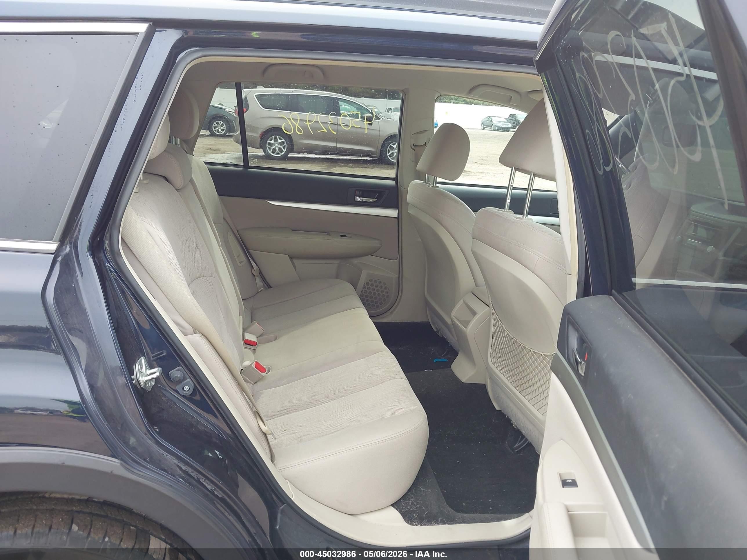 2013 Subaru Outback 2.5i Premium Dark Blue vin: 4S4BRBCC2D3223298