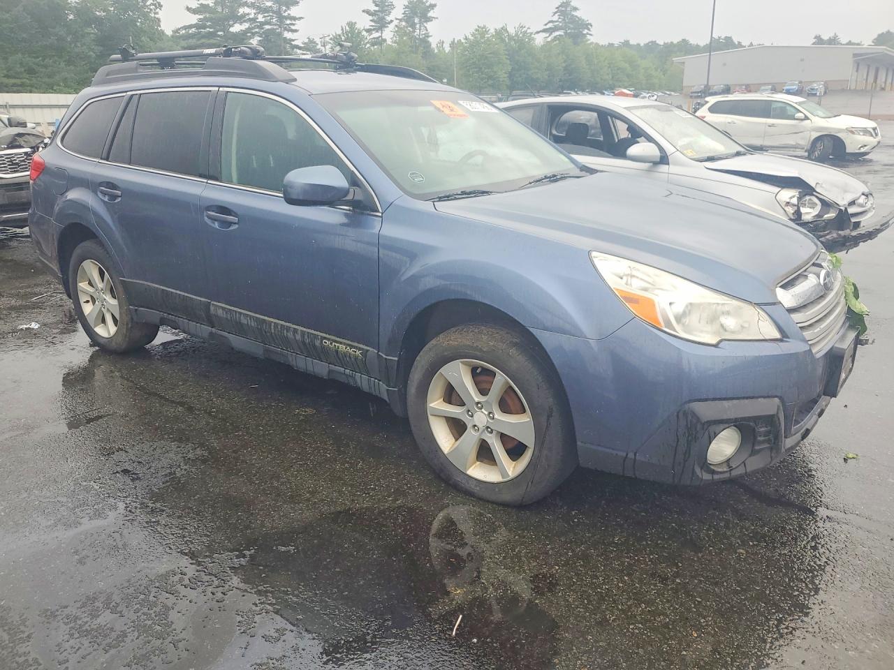 2013 Subaru Outback 2.5i Premium Blue vin: 4S4BRBCC2D3281928