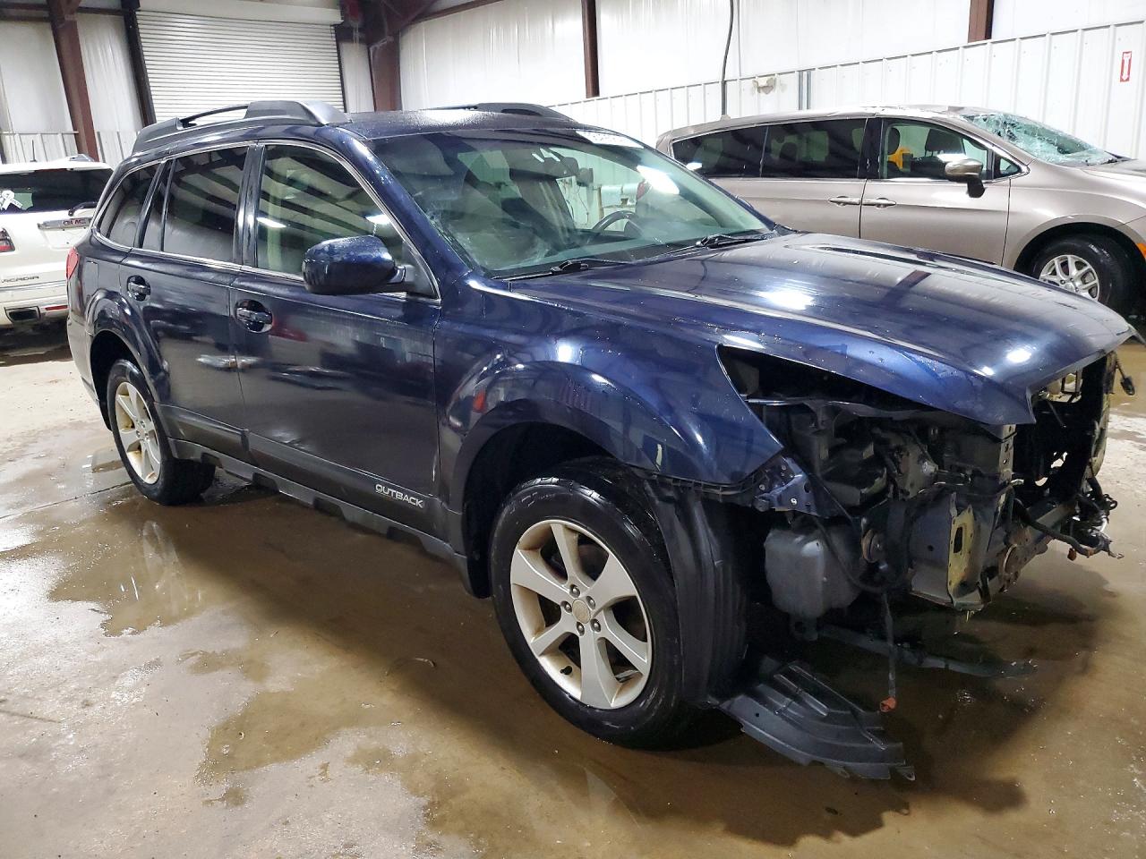 2013 Subaru Outback 2.5i Premium Blue vin: 4S4BRBCC2D3282884