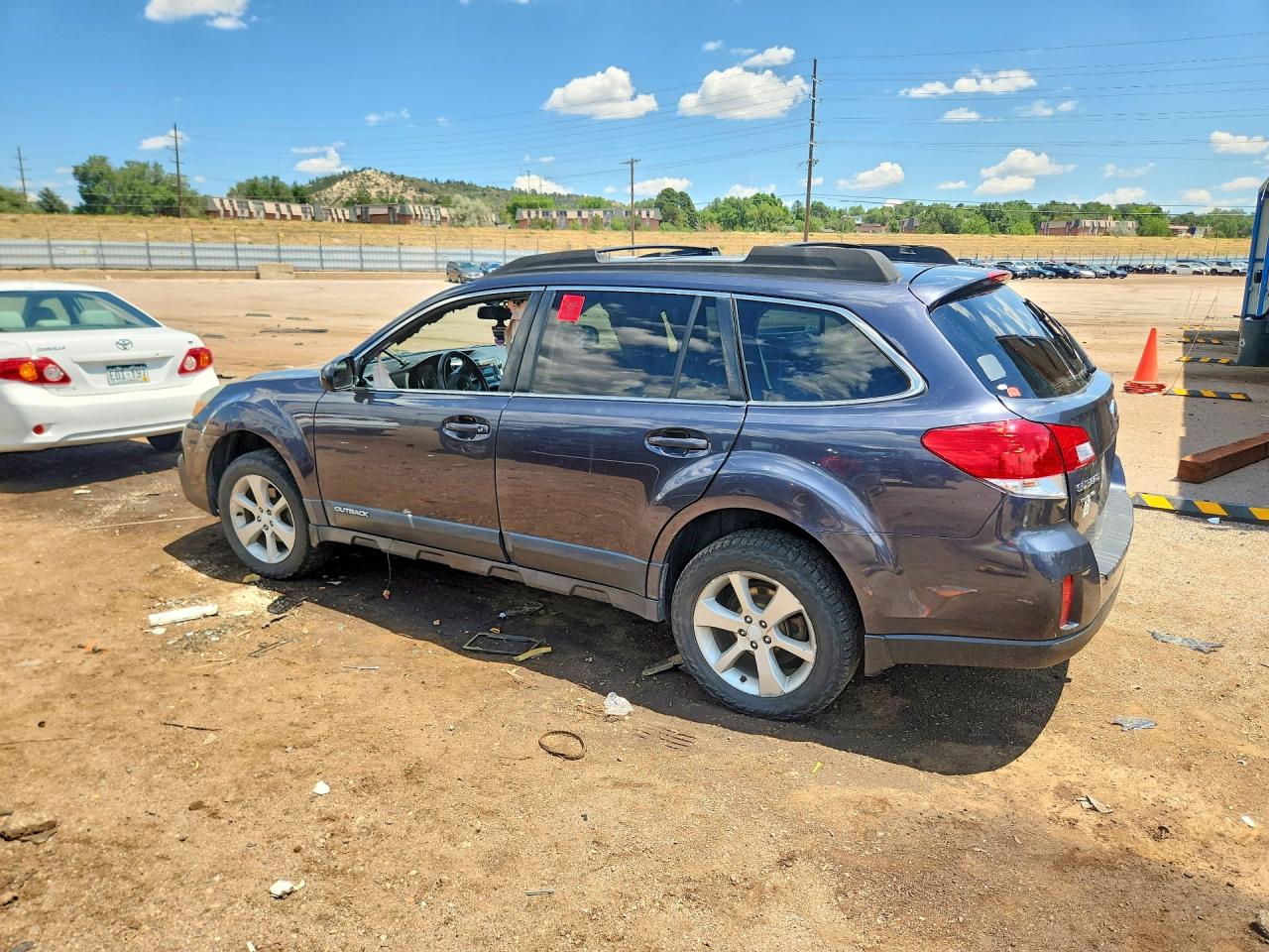 2013 Subaru Outback 2.5i Premium Charcoal vin: 4S4BRBCC2D3294145