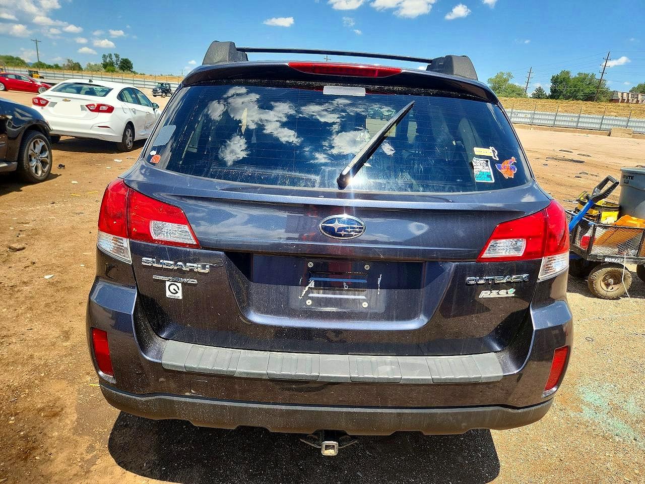 2013 Subaru Outback 2.5i Premium Charcoal vin: 4S4BRBCC2D3294145